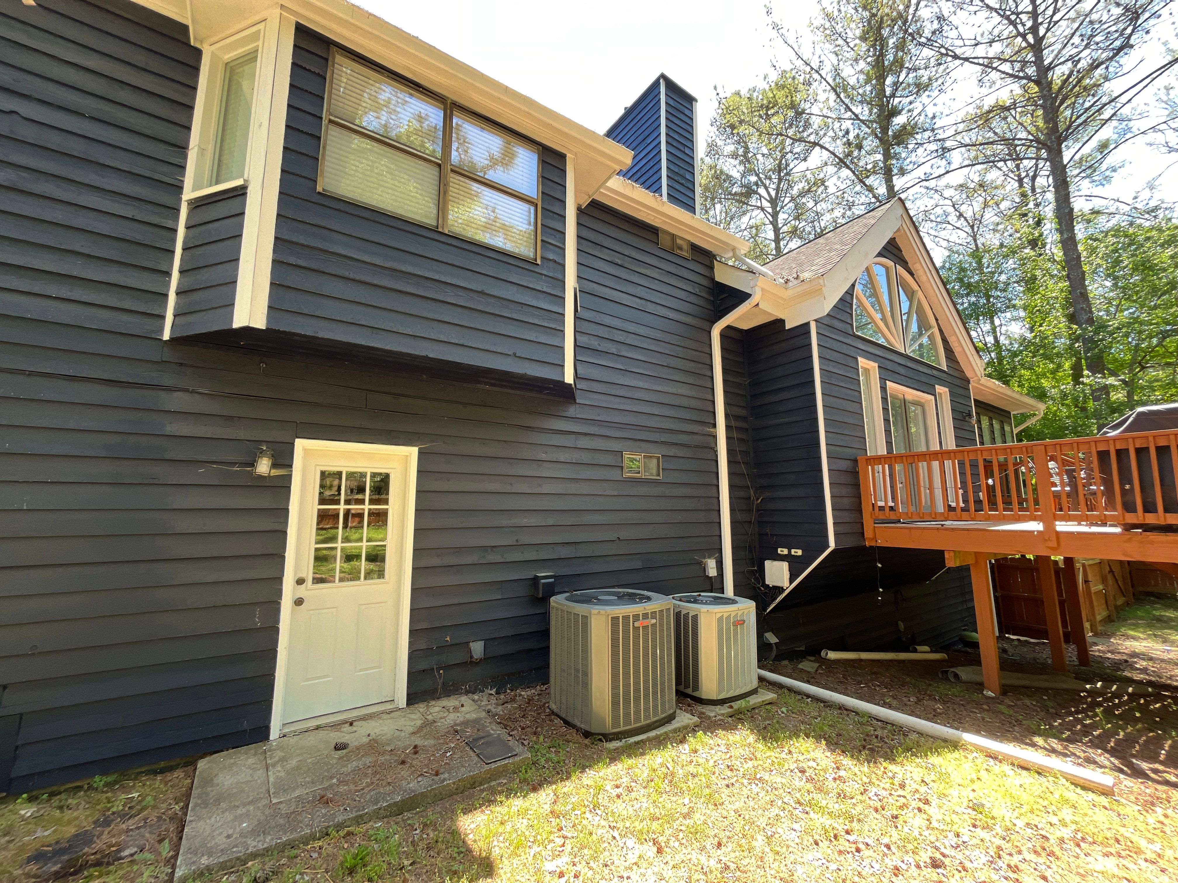 Three Door Installations using Harris Fiberglass Doors by Nelson Exteriors