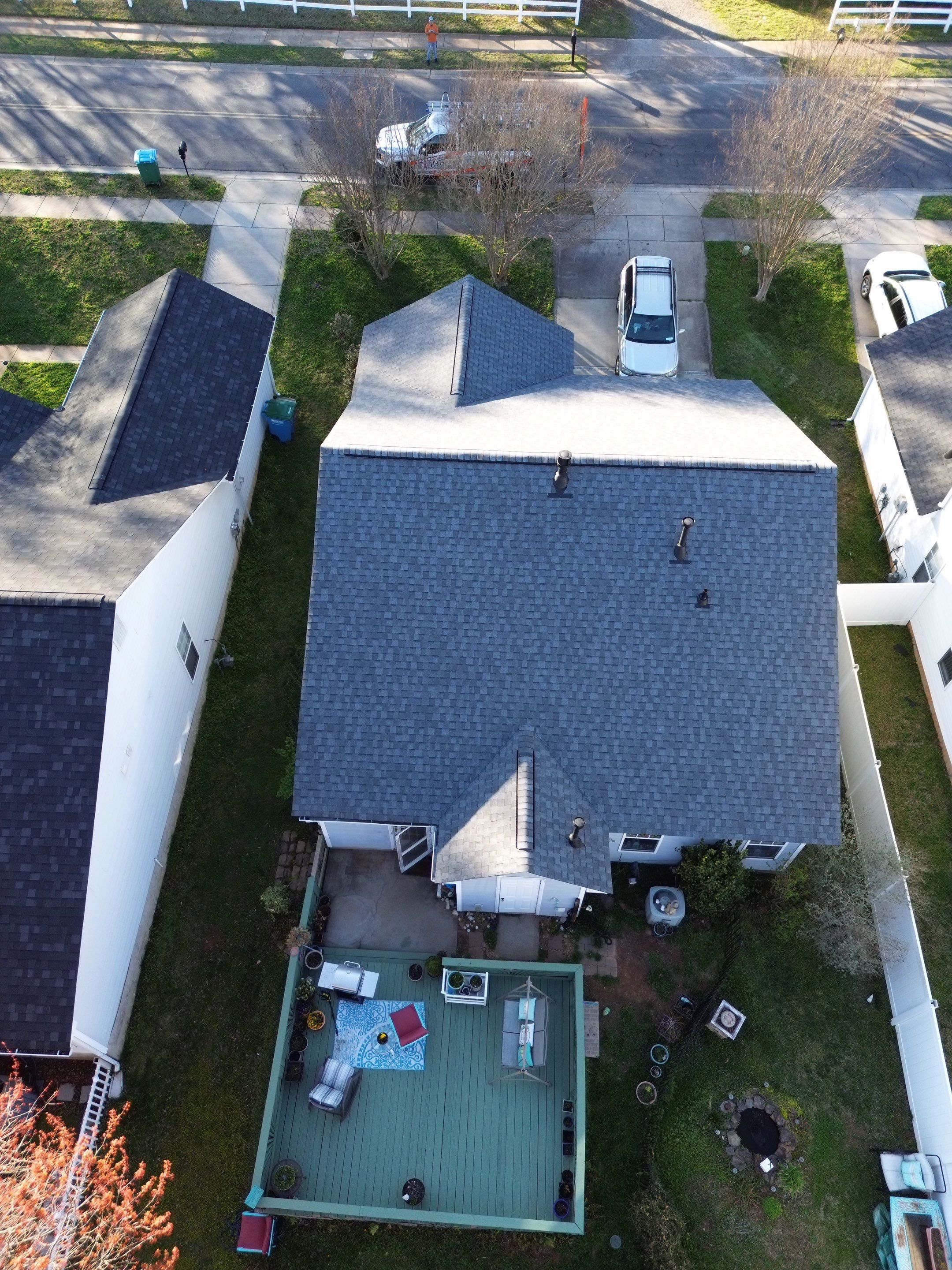 Roof replacement by hail damage by Just Brilliant Restoration JBR
