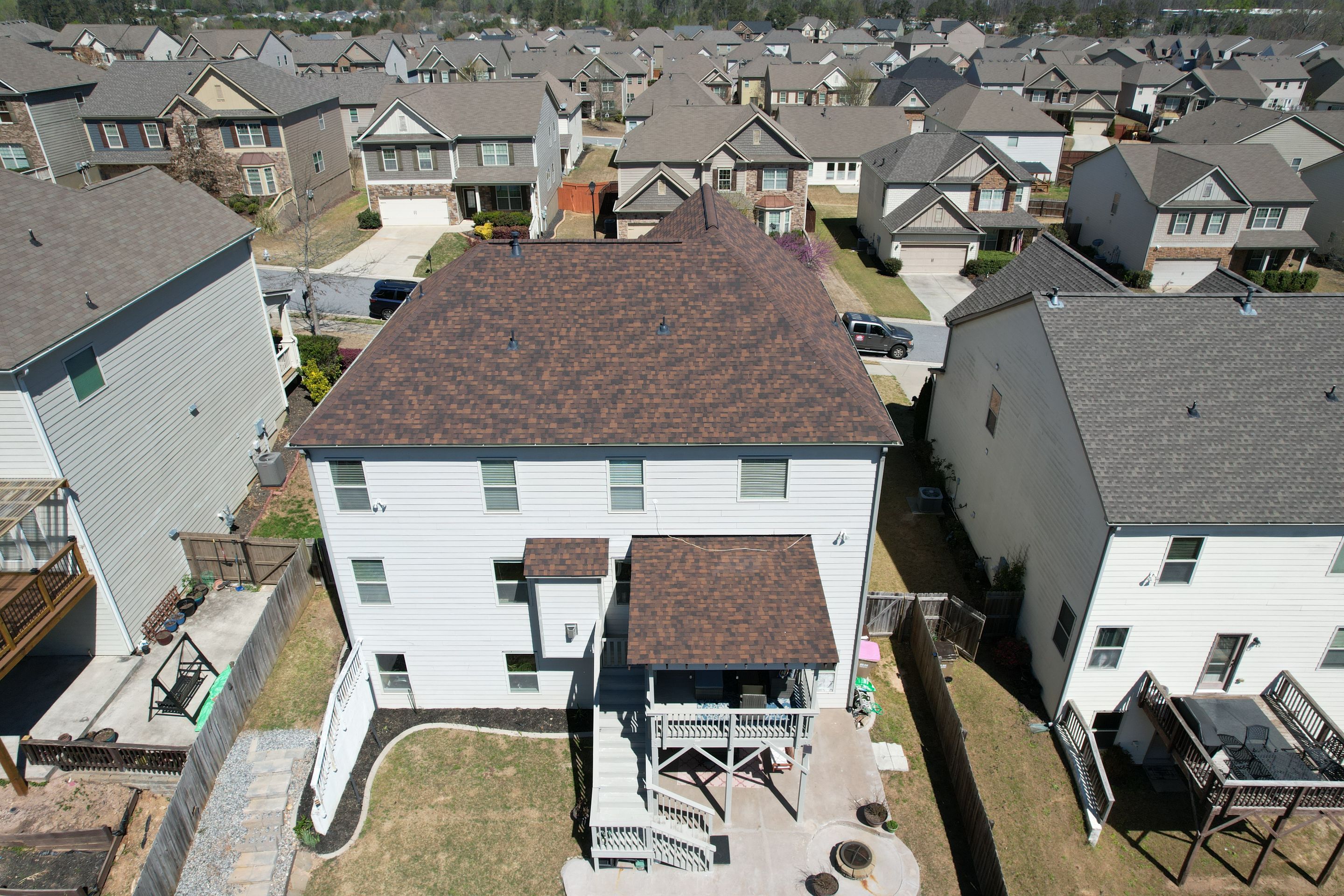 Residential Roofing Installation using Owens Corning by Inspector Roofing and Restoration