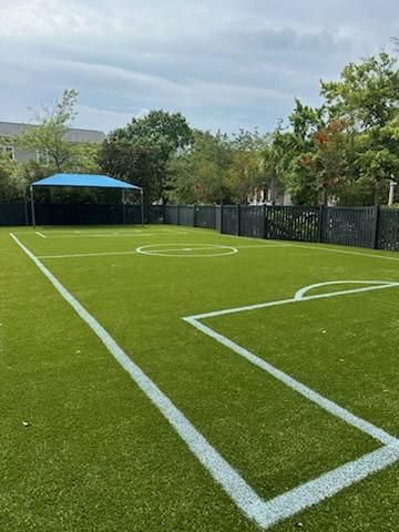 Creme de La Creme Turf Soccer Field and Playground in Mt Pleasant by Southwest Greens Midwest