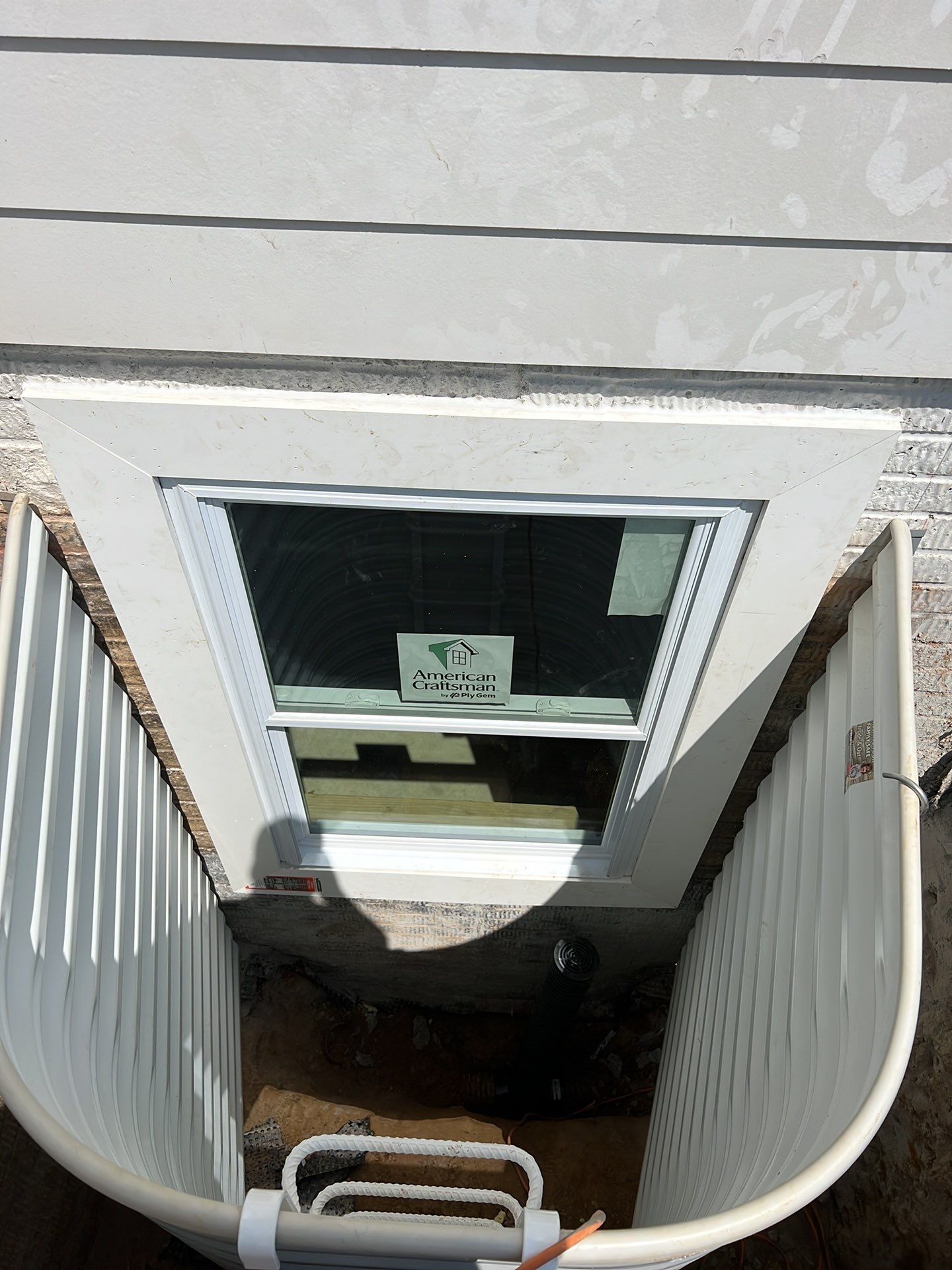 Egress window install, Great Falls, VA by Fairfax Contractors, LLC