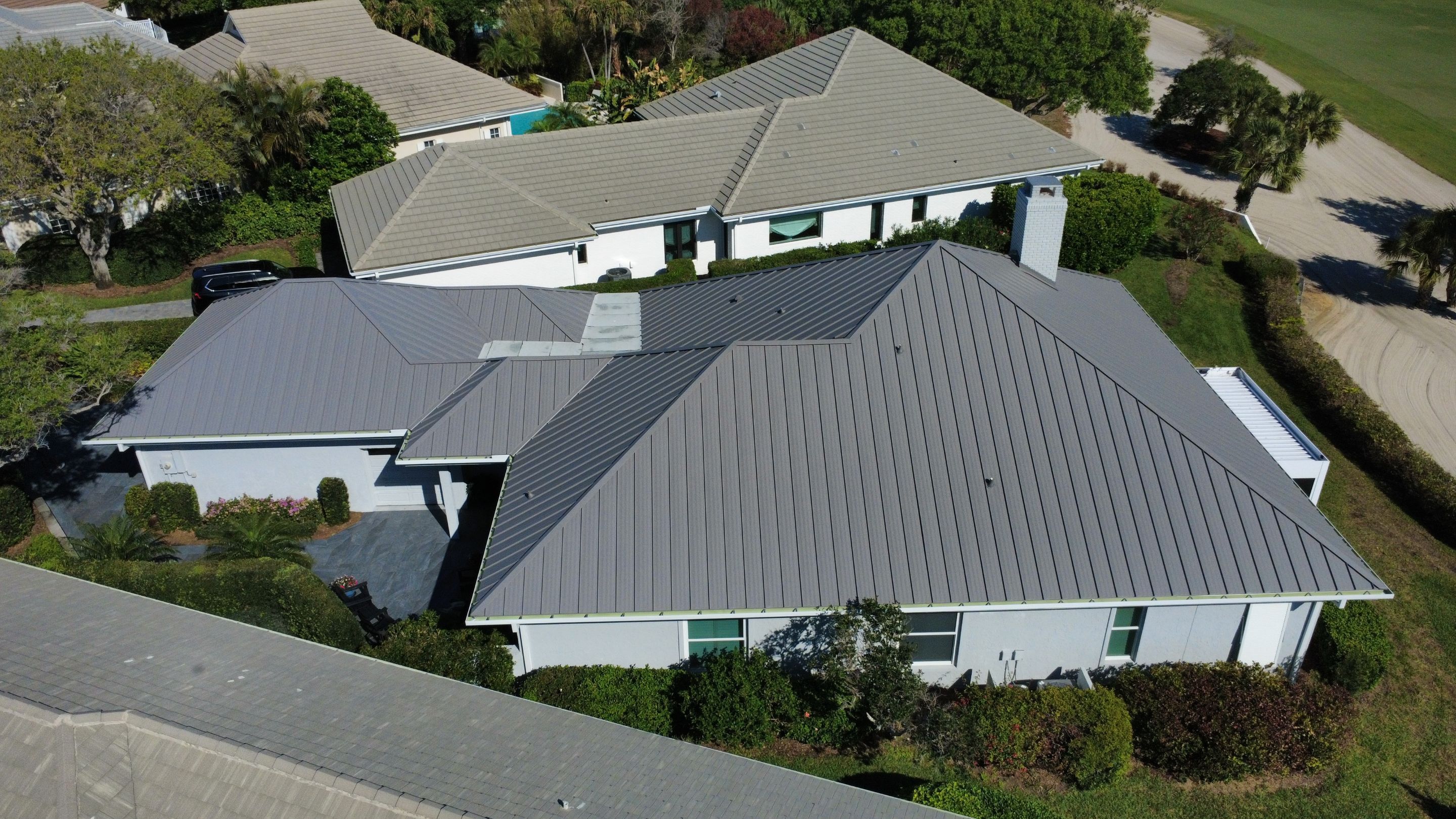 Kynar (Color Coated) 1.5" Standing Seam Metal Roof Installation by Sailfish Roofing
