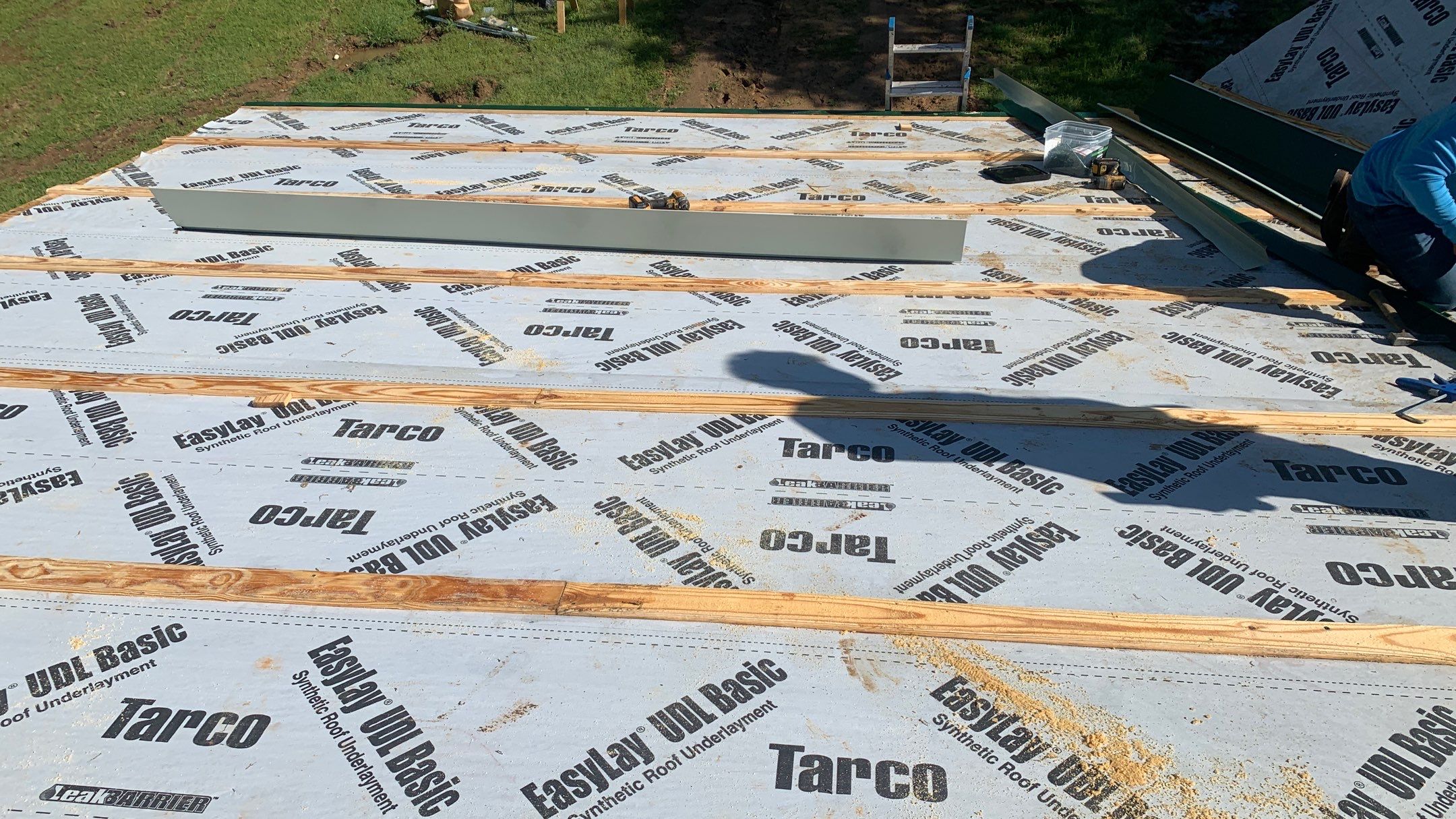 New Home Construction using 29 gauge metal by Hostetler Roofing