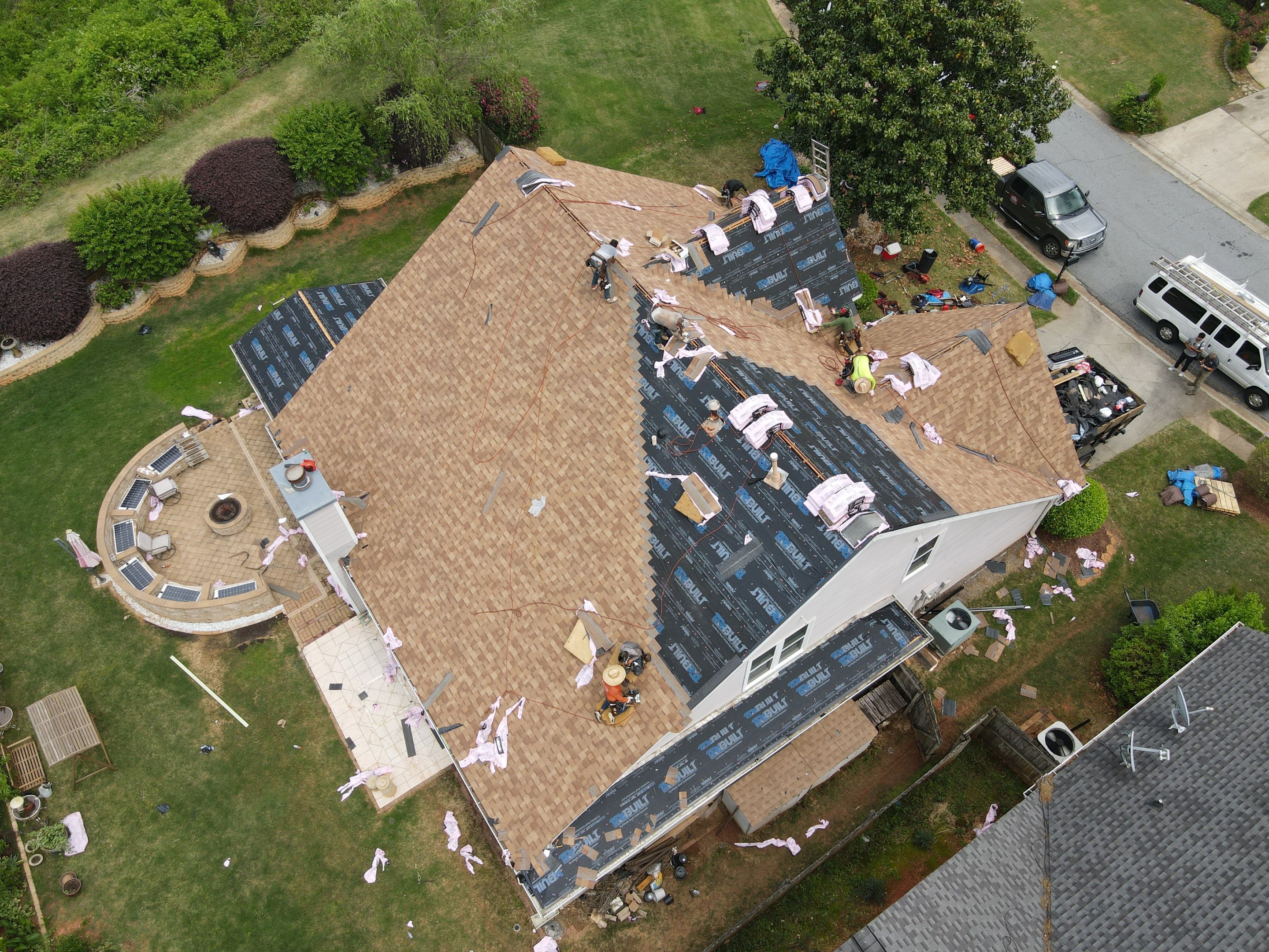 Residential Roofing Installation using Atlas  by Inspector Roofing and Restoration