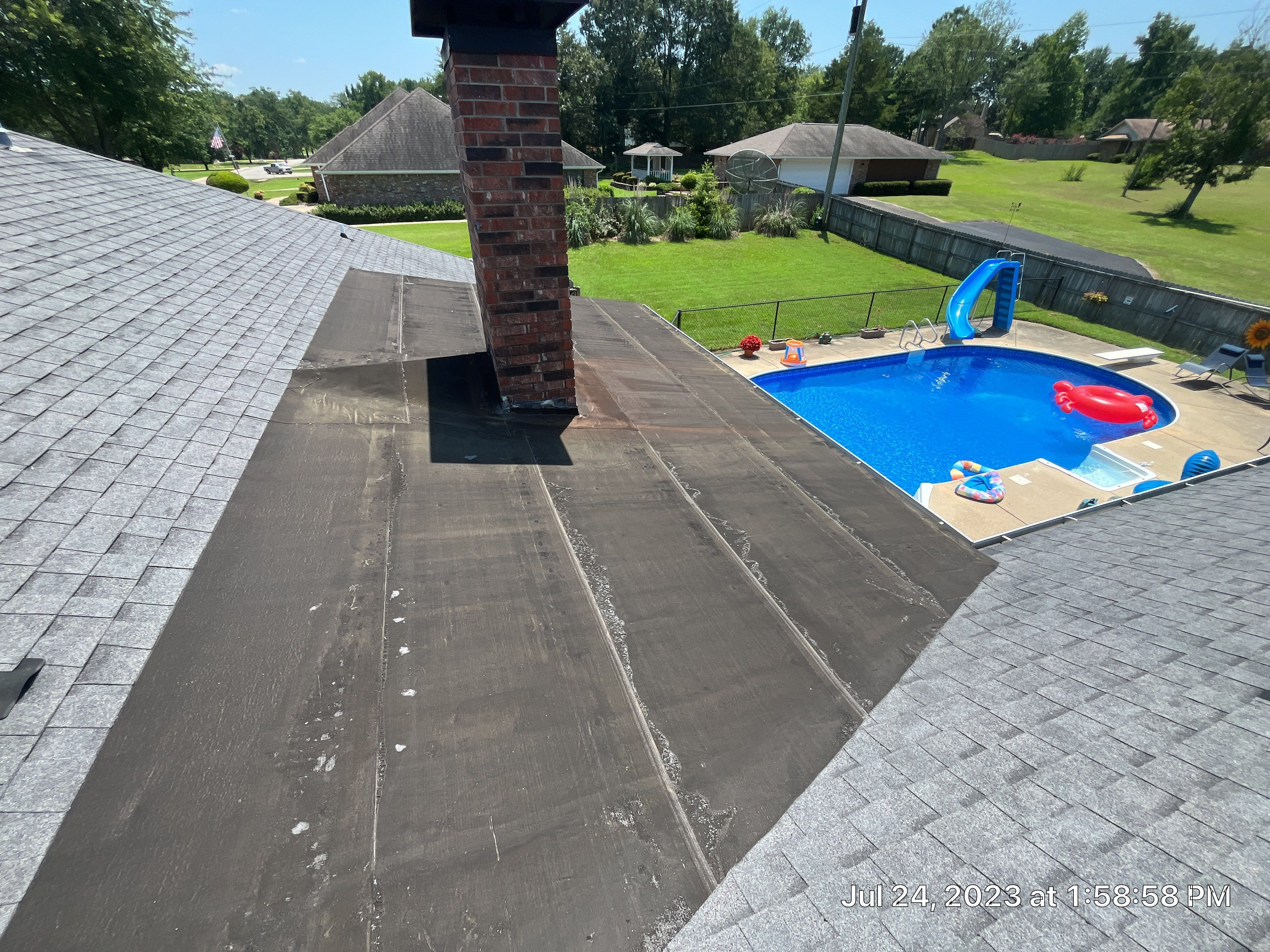 Residential Roofing Repair using Malarkey Vista: Midnight Black by Hostetler Roofing