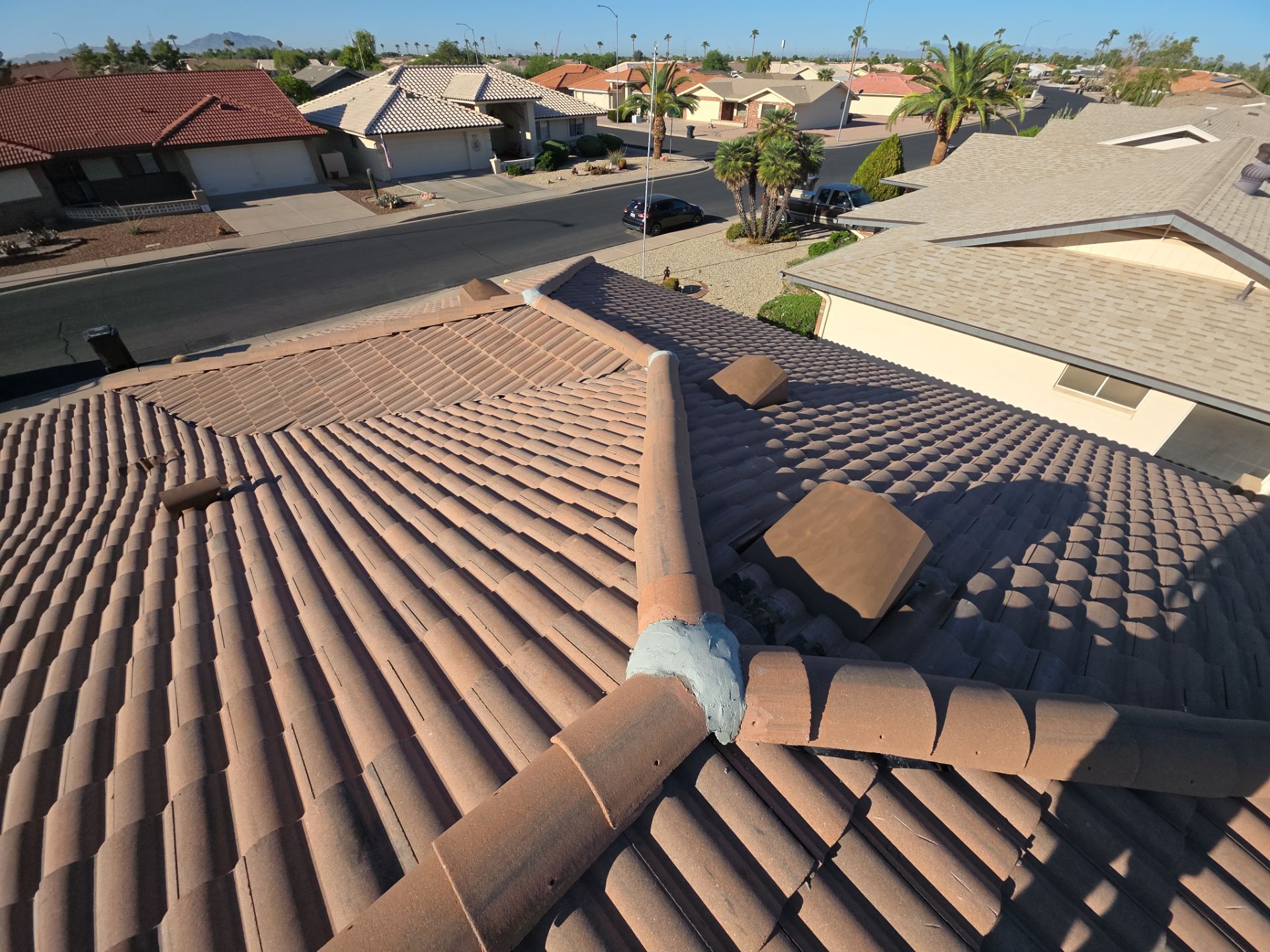 Tile Reset using Concrete Tiles by Weather-Tite Roofing