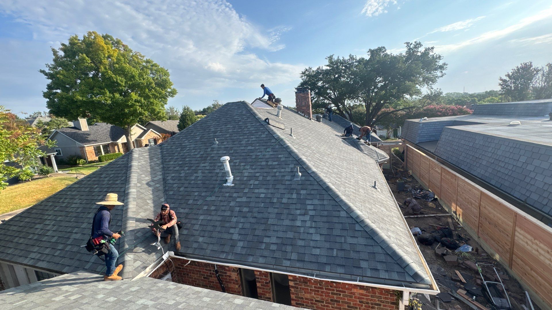 Project in Dallas by Rhino Roofing and General Contracting, LLC