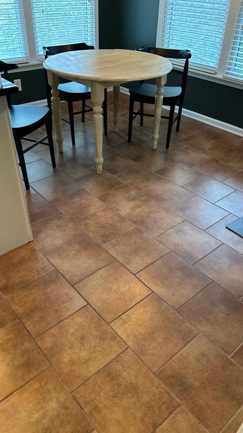 Luxury Vinyl Tiles for Kitchen/Laundry  by Footprints Floors of Nashville