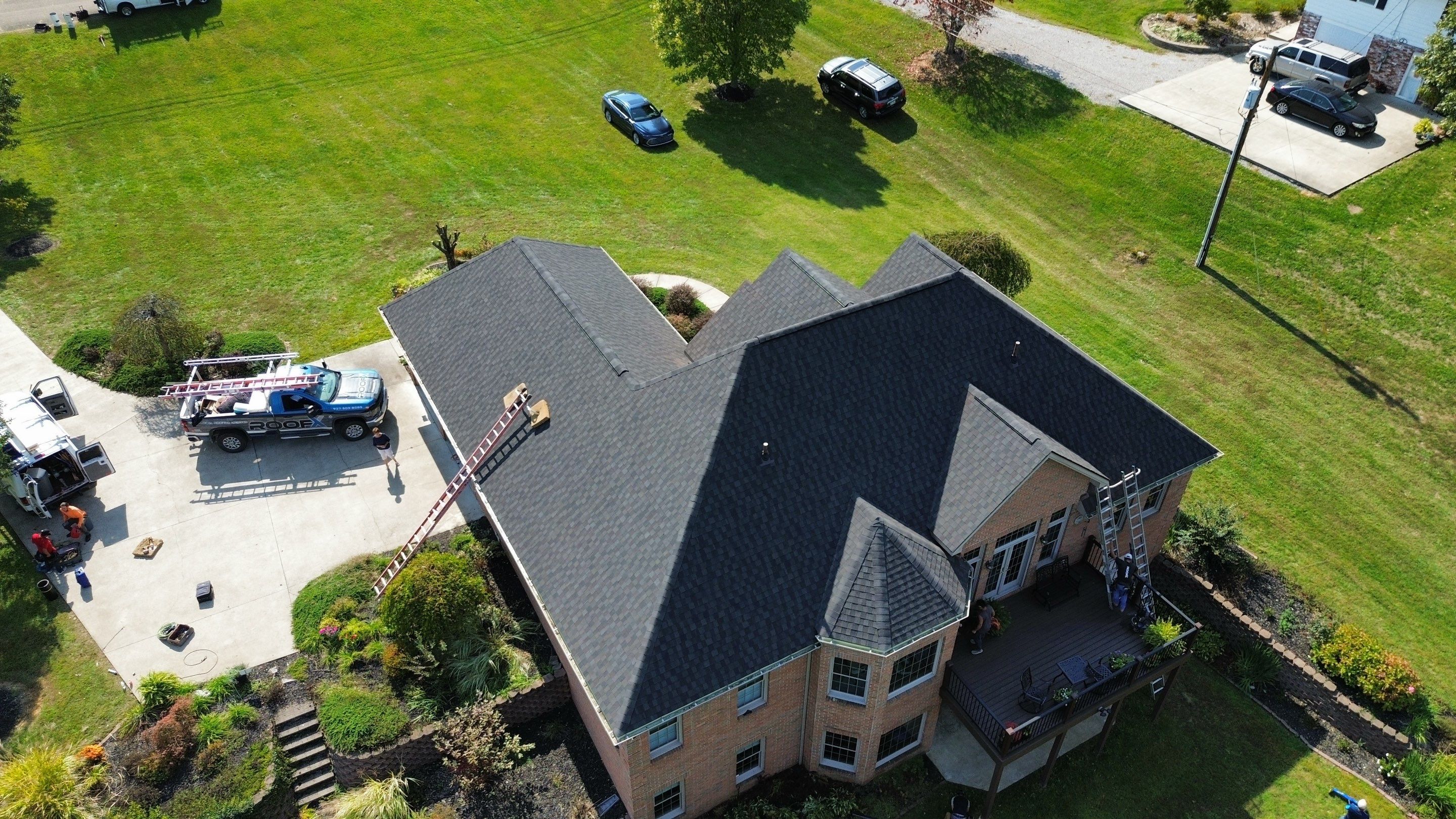 Residential Roofing Installation using Timberline HDZ Shingles - Appalachian Sky by RoofX 