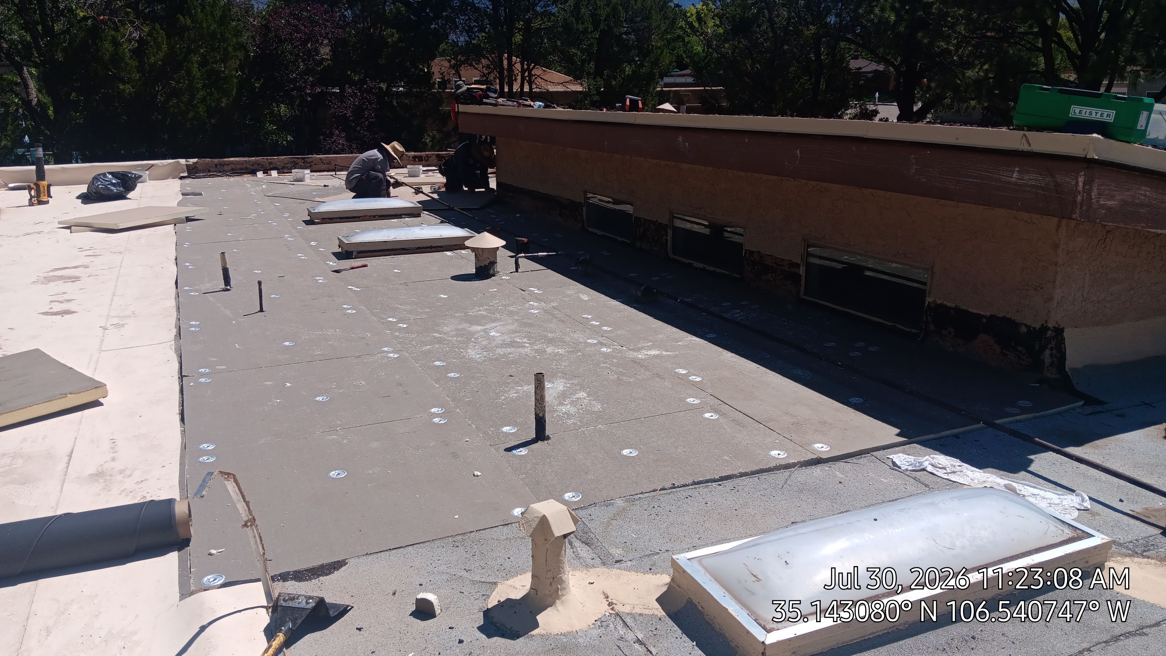 TPO Roof Replacement and Skylight Upgrade in the Northeast Heights, Albuquerque by Doyle Roof Masters Inc