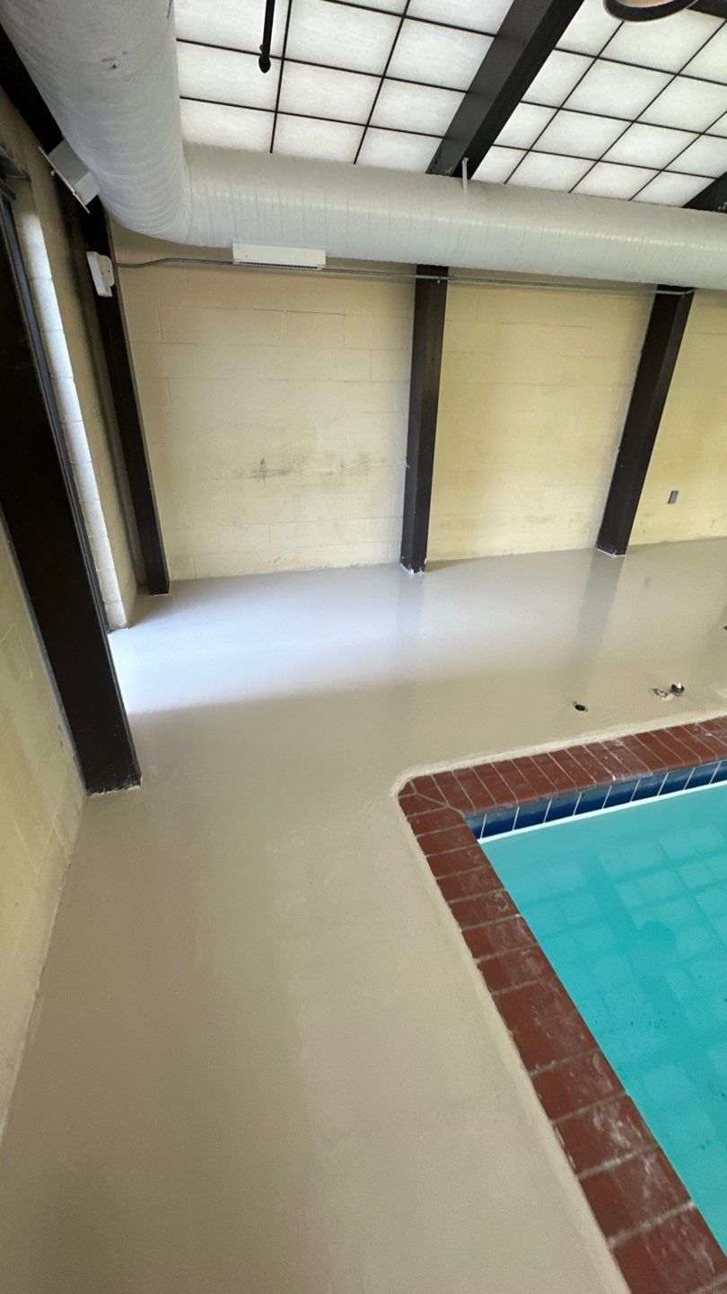 Hotel Pool Deck Project in Independence by Floors in a Day, Inc
