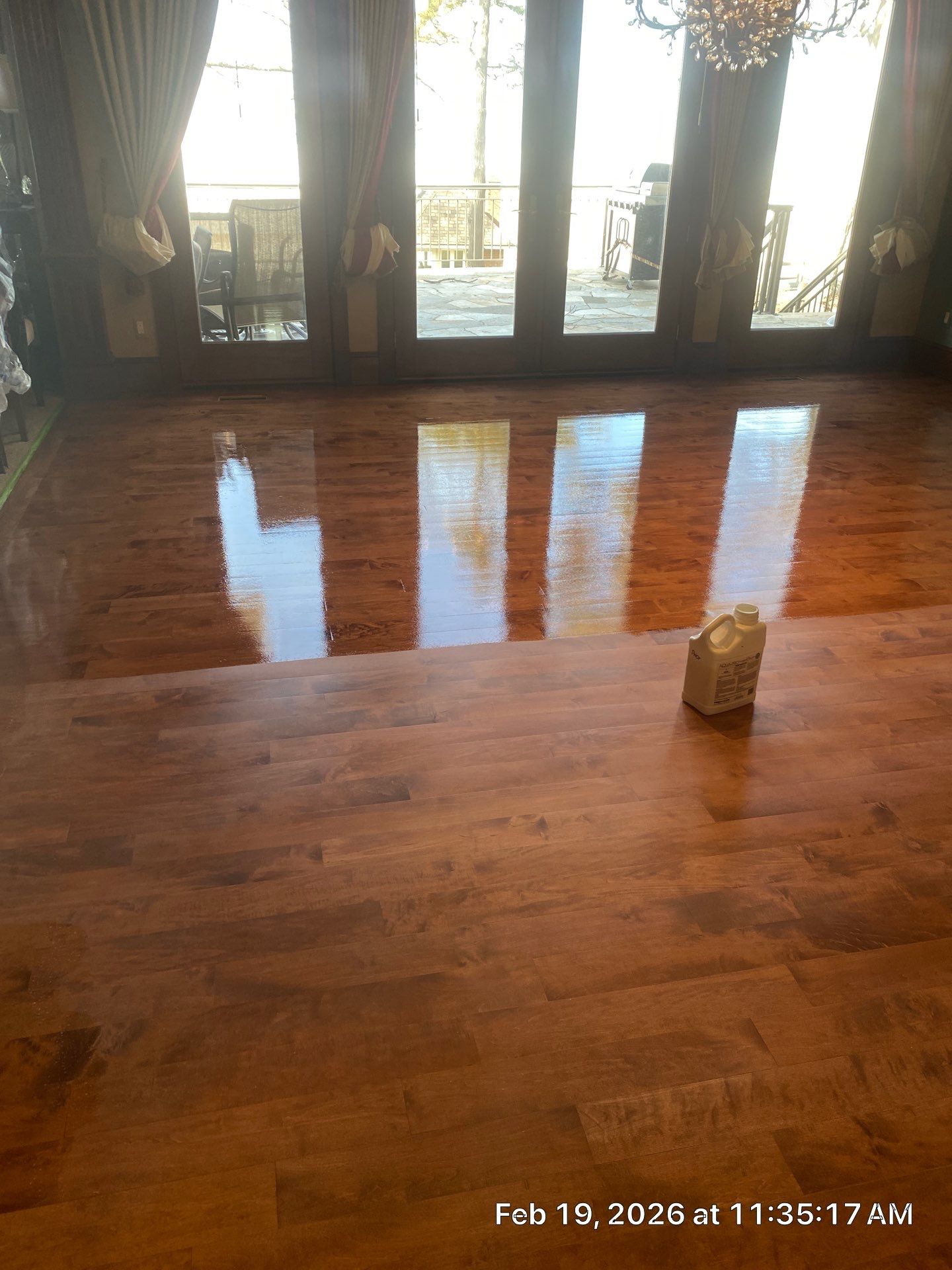 Glossy Maple Refinish! by RTBaldwin Hardwood Floors