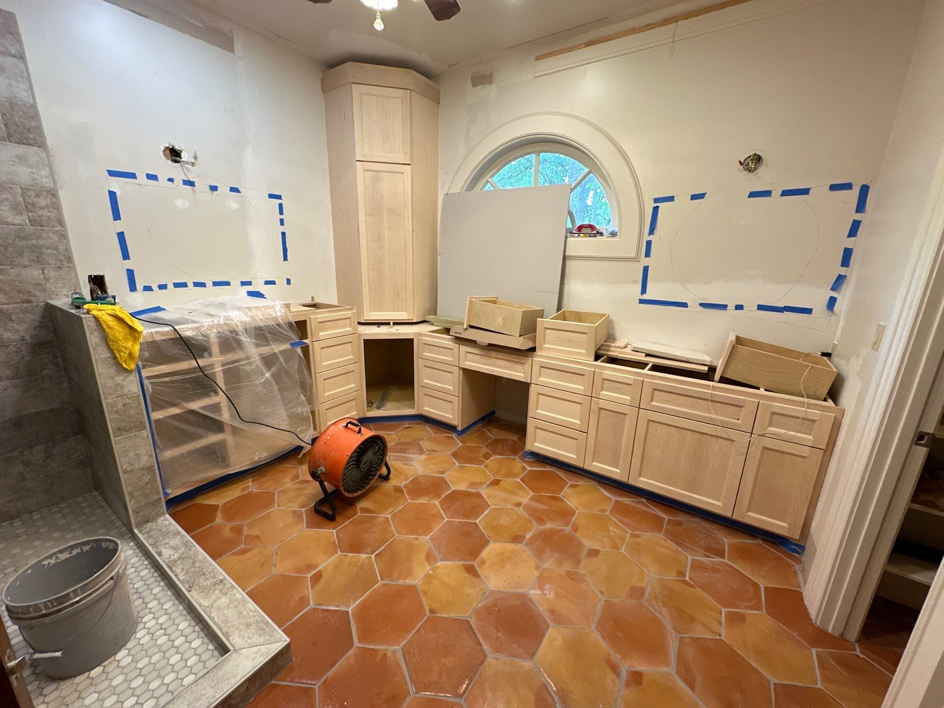 Bathroom Remodel and Flooring in Tomball, TX by SophAlx LLC