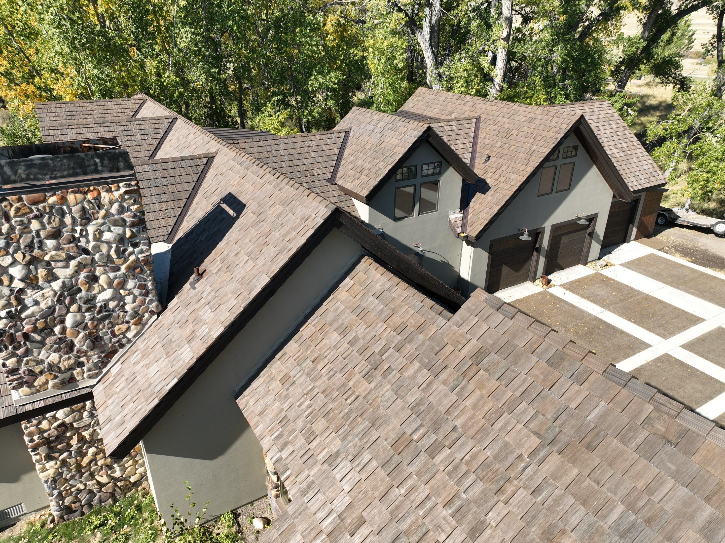 Brava Shake - Natural  by Montana Roofing Solutions