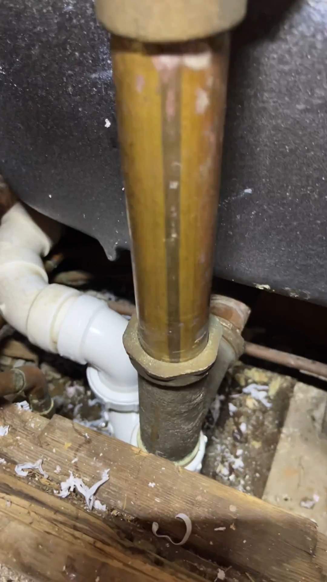Second-Floor Tub Leak Repair — Marblehead, MA by FAGONE MECHANICAL