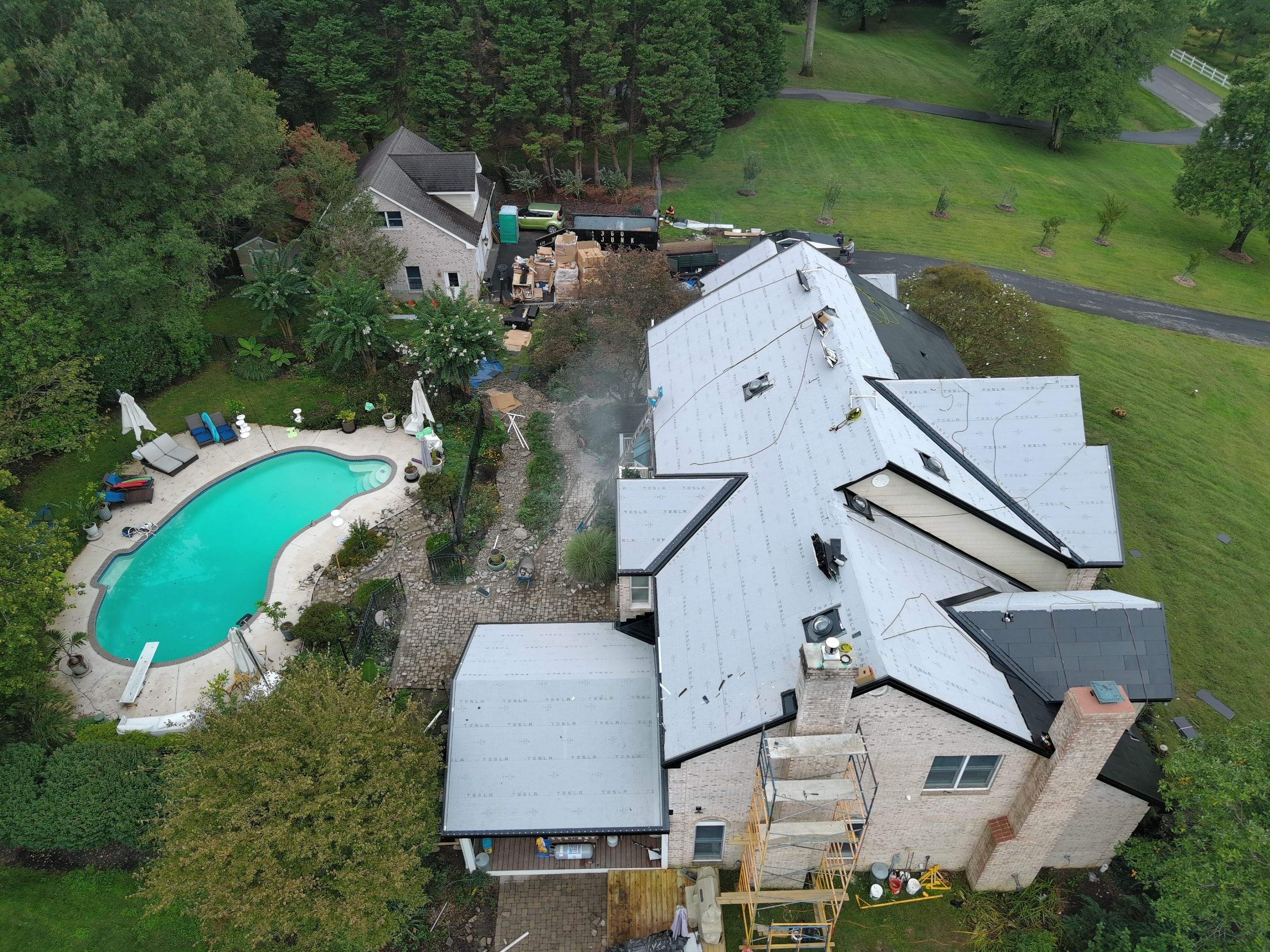 Tesla Solar Roof + Backup Power | Davidsonville, MD by American Home Contractors