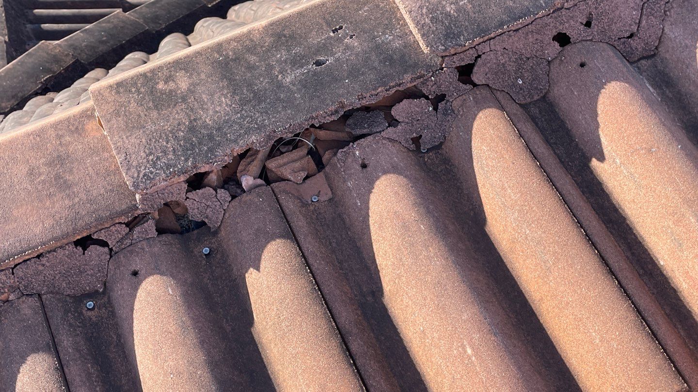 Residential Roofing Repair using Concrete Tile by Four Peaks Roofing