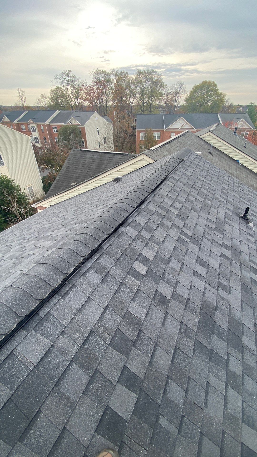 Herndon: Residential Roof Replacement with CertainTeed Landmark Pro in Max Def Moire Black by RM Banning, Inc.
