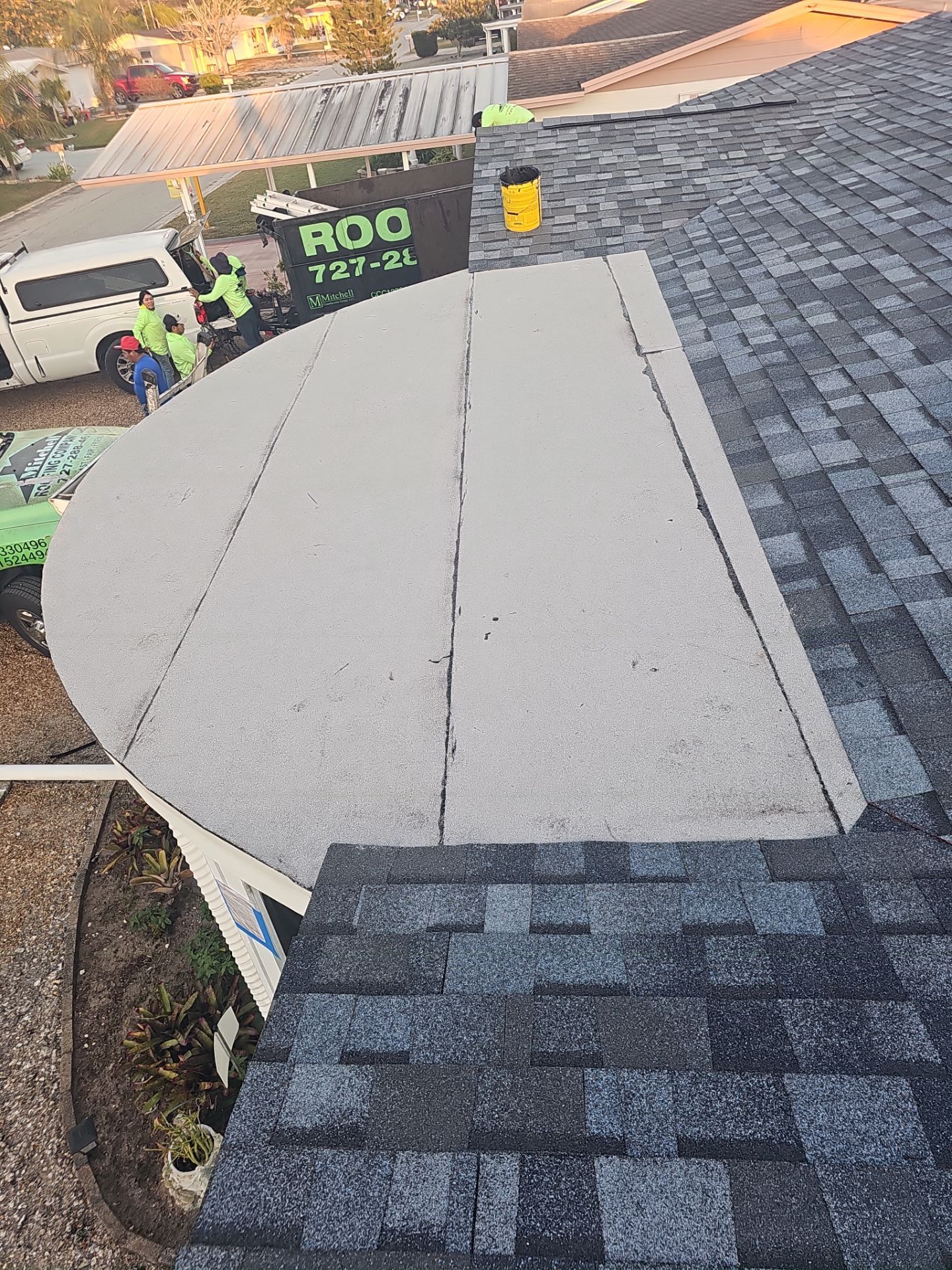 Project in Holiday 34690 by Mitchell Roofing Company LLC 