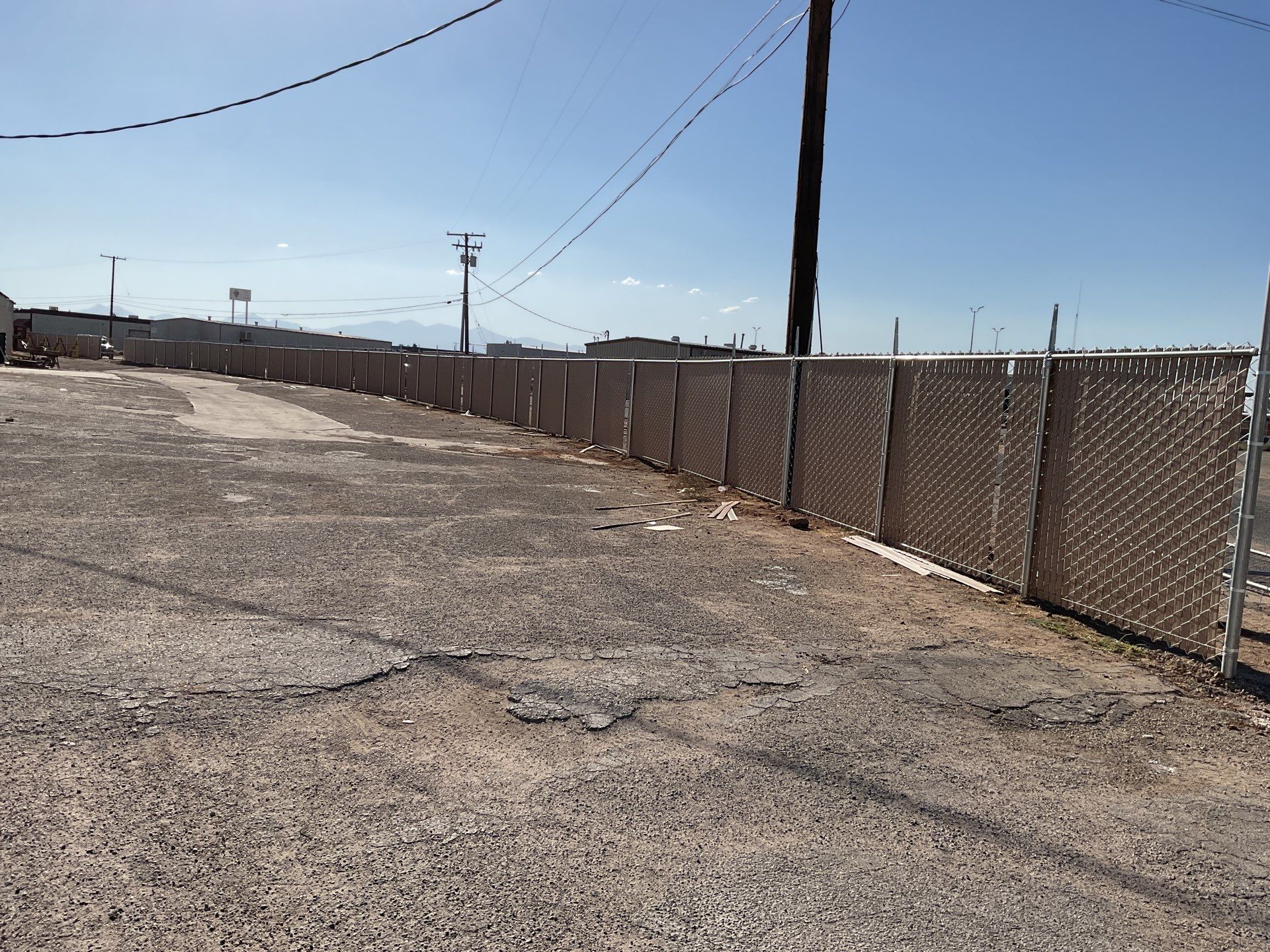 Commercial fence installation  by Fence Guys Inc. 