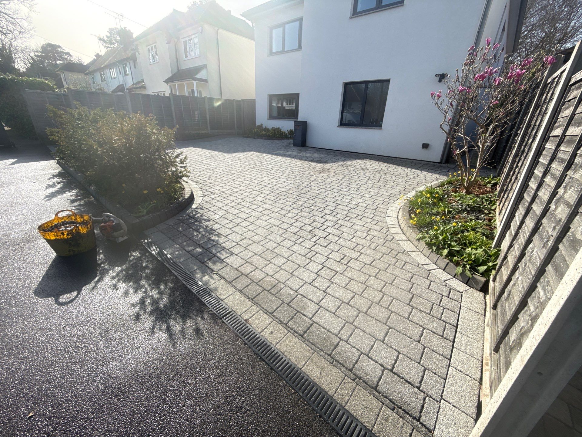 Render Cleaning -Driveway Cleaning by Ges Exterior Cleaning ltd