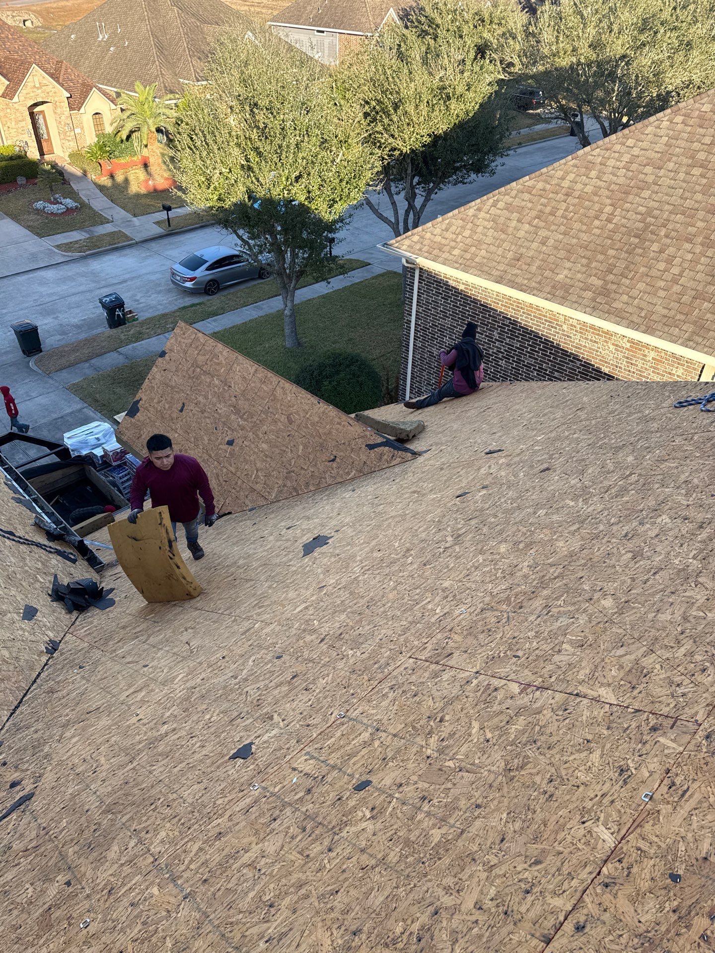 Residential Roof Replacement using GAF HDZ - Charcoal shingles by Elite Roofing LLC
