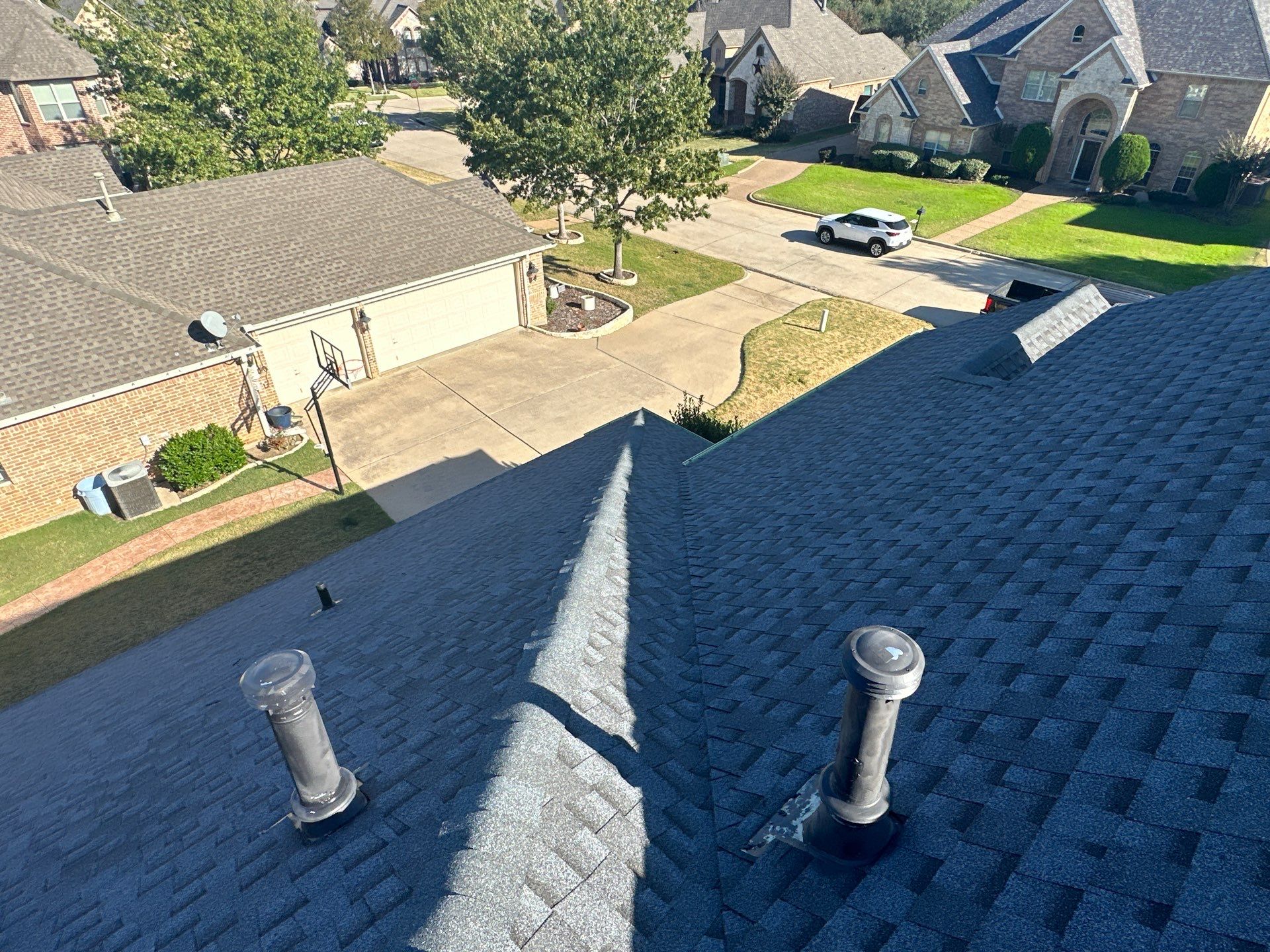 Full Roof Replacement in Mansfield Texas - GAF MasterElite Golden Pledge 25 year Warranty by First United Roofing & Construction