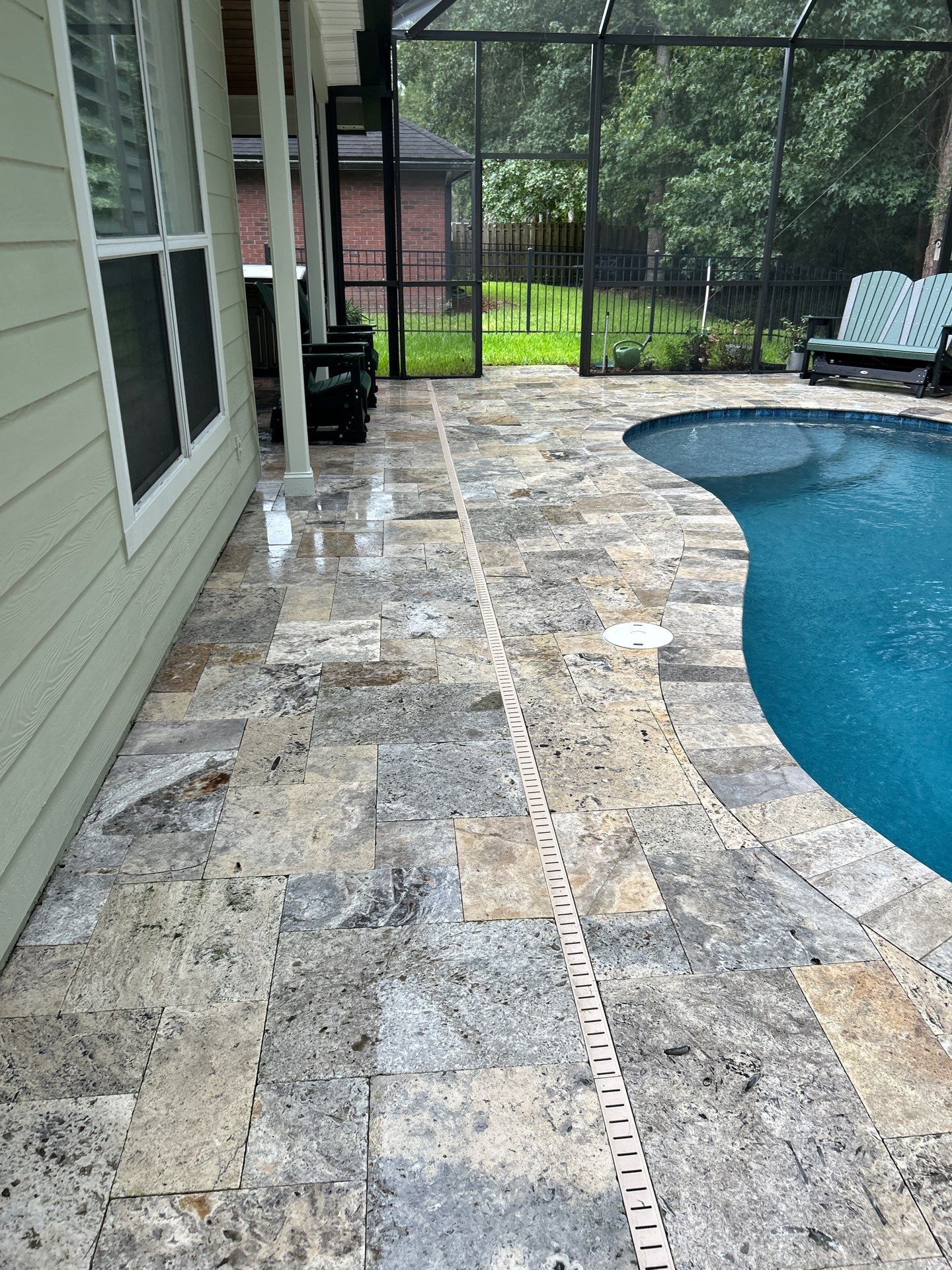 Pool Deck using Concrete Sealant by DuraSeal