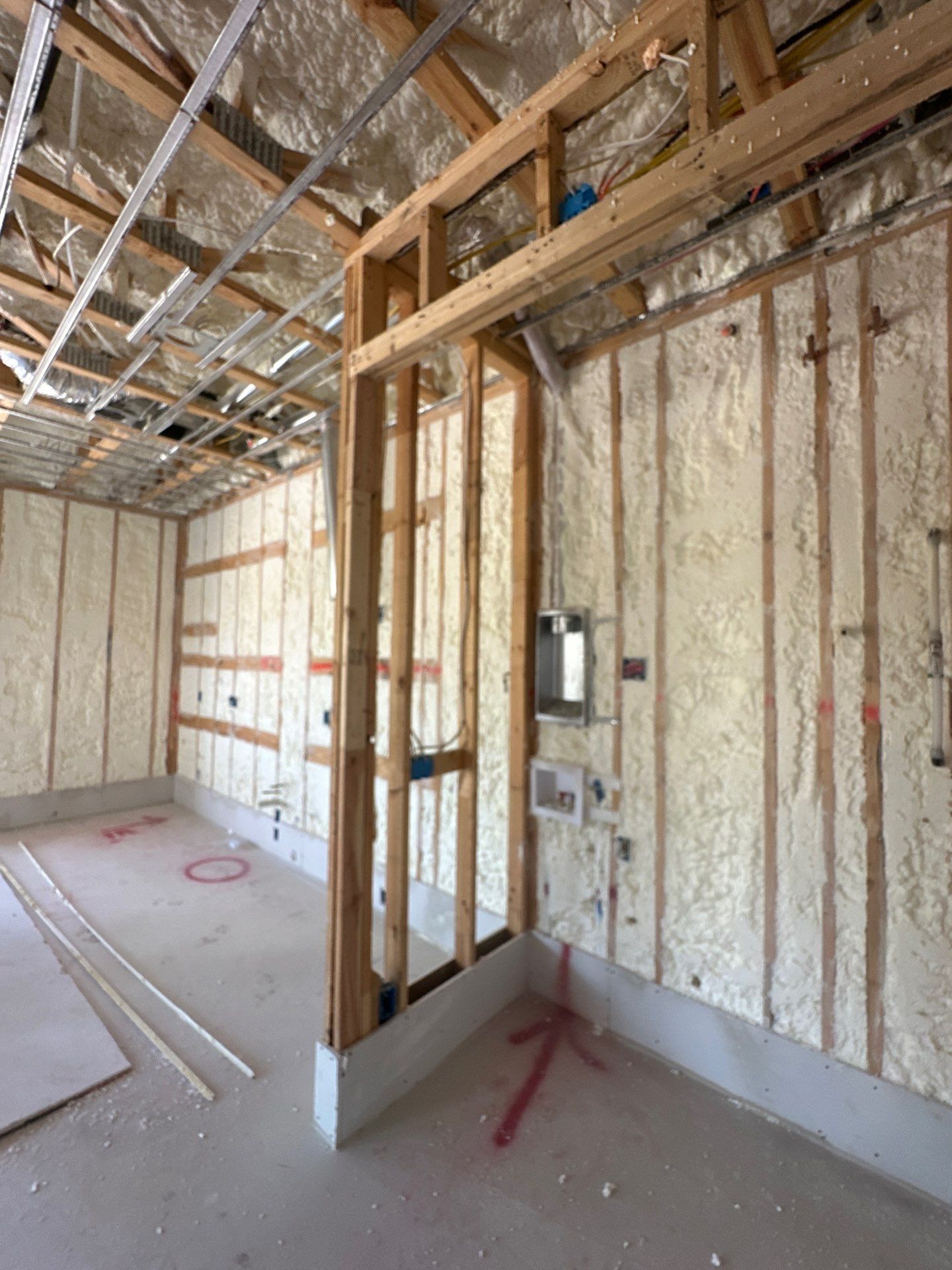 🏢 Full Foam Envelope on This Dallas Multi-Family Build by Apex Insulation Solutions