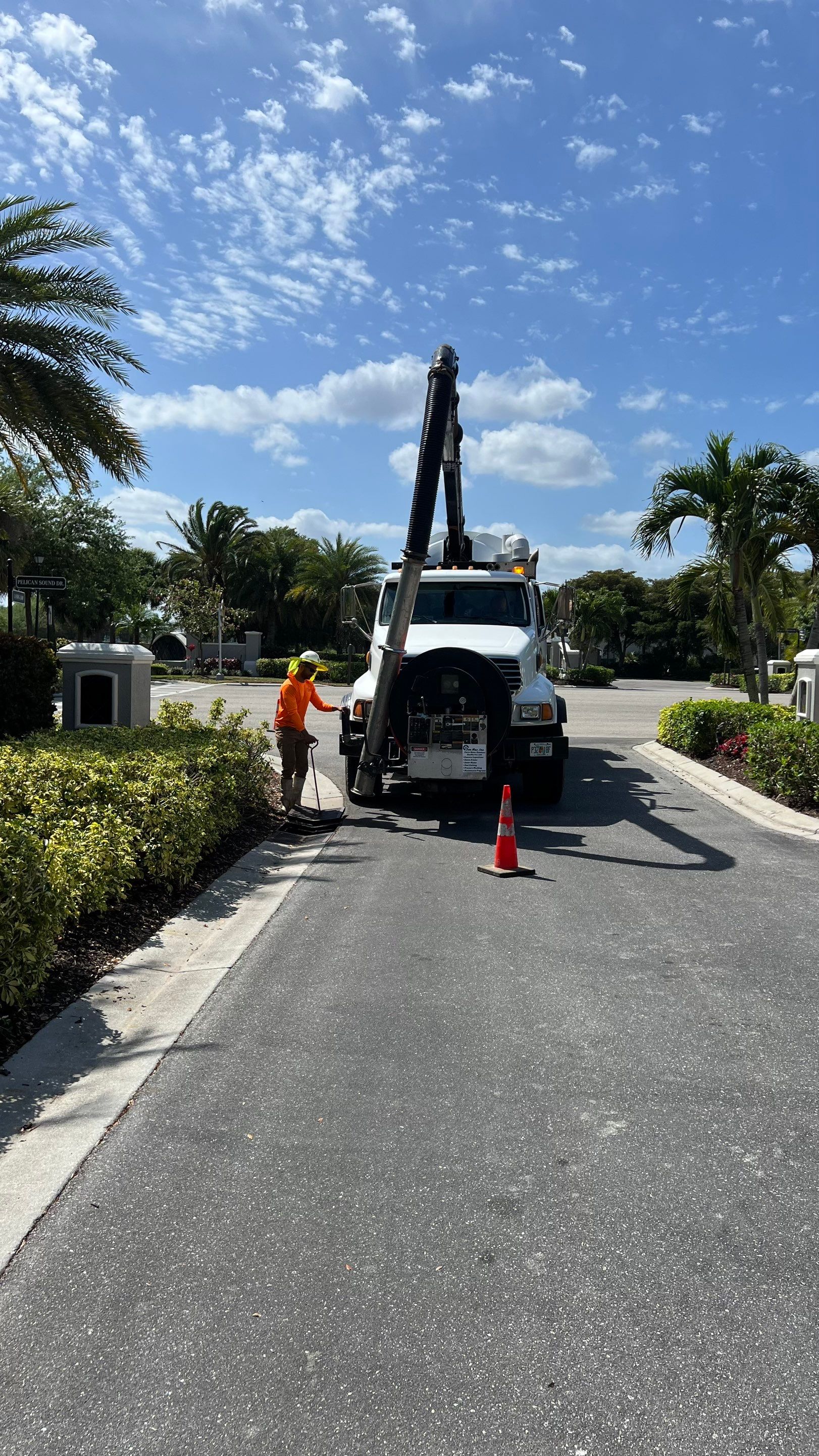 Estero Community Stormwater System Maintenance by APS Power & Water