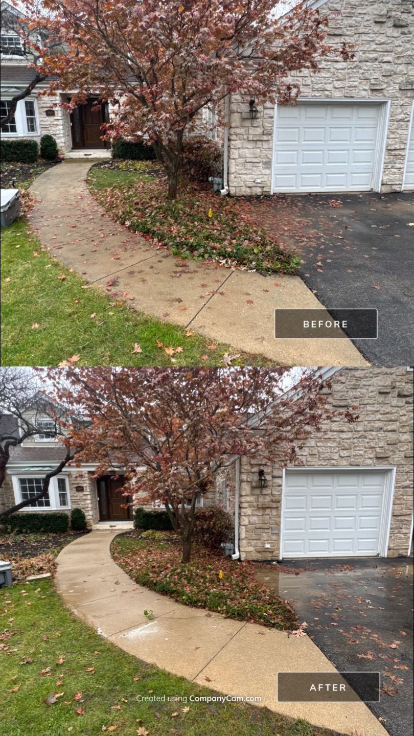 Project in Long Grove by Simmons Power & Soft Washing