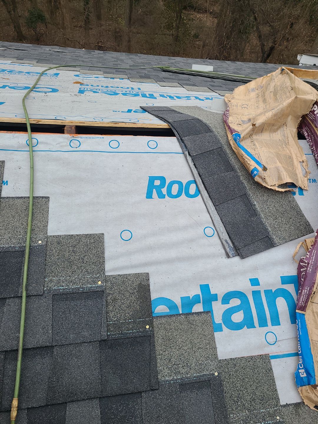 Falls Church: Residential Roof Replacement with CertainTeed Landmark Pro in Max Def Moire Black by RM Banning, Inc.