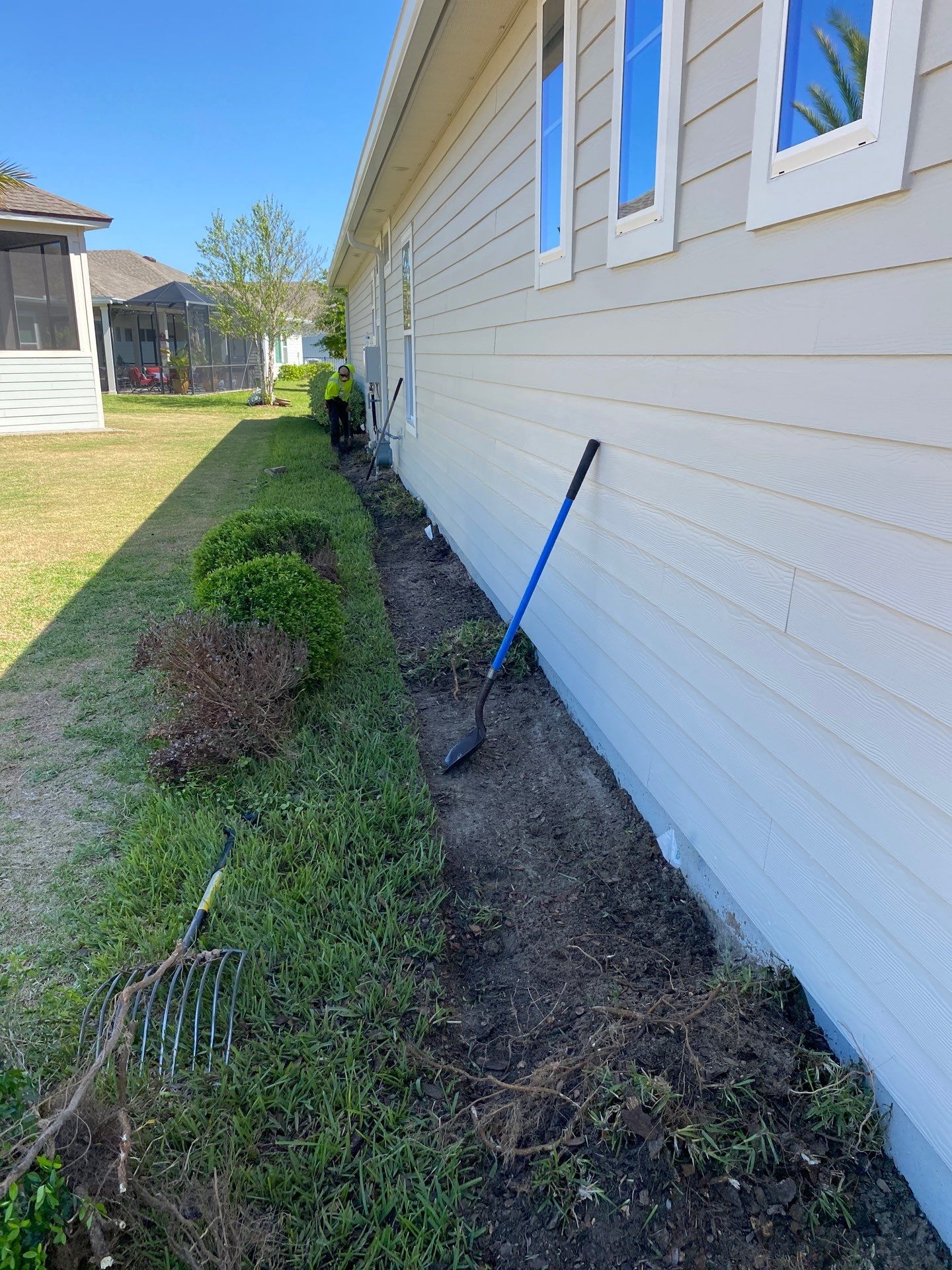 Residential | Clean-up, Sod and Rock Installation by ProGreen Services