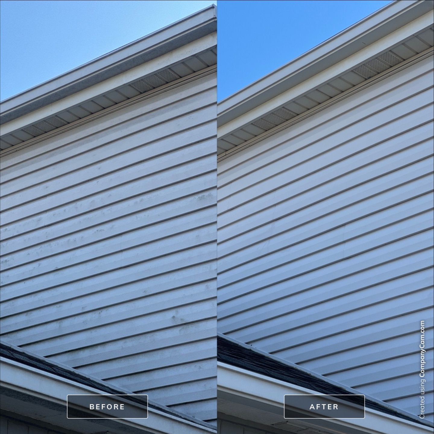 Project in Carol Stream by Simmons Power & Soft Washing