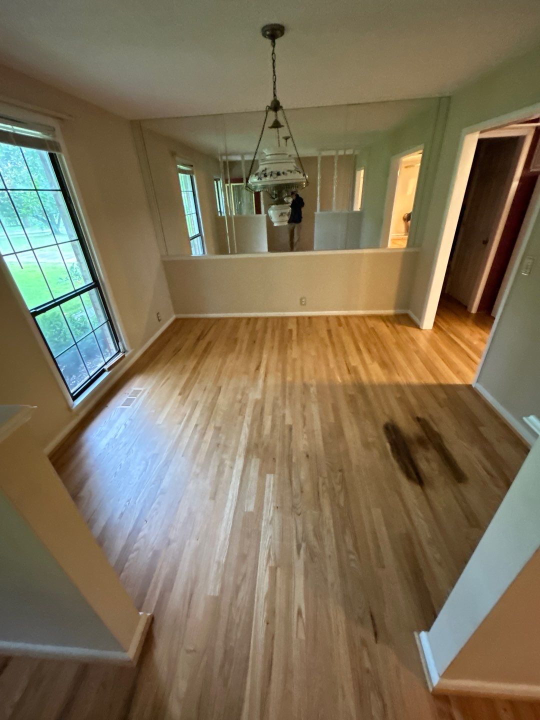 Natural Satin Refinish  by Footprints Floors of Nashville