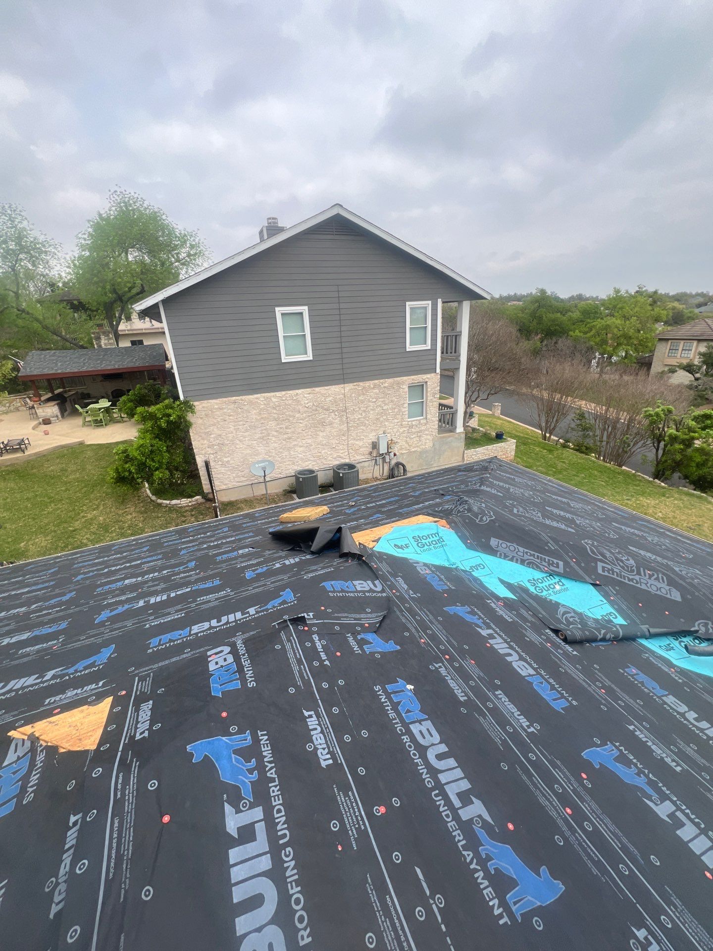 Project in Austin by Rhino Roofing and General Contracting, LLC