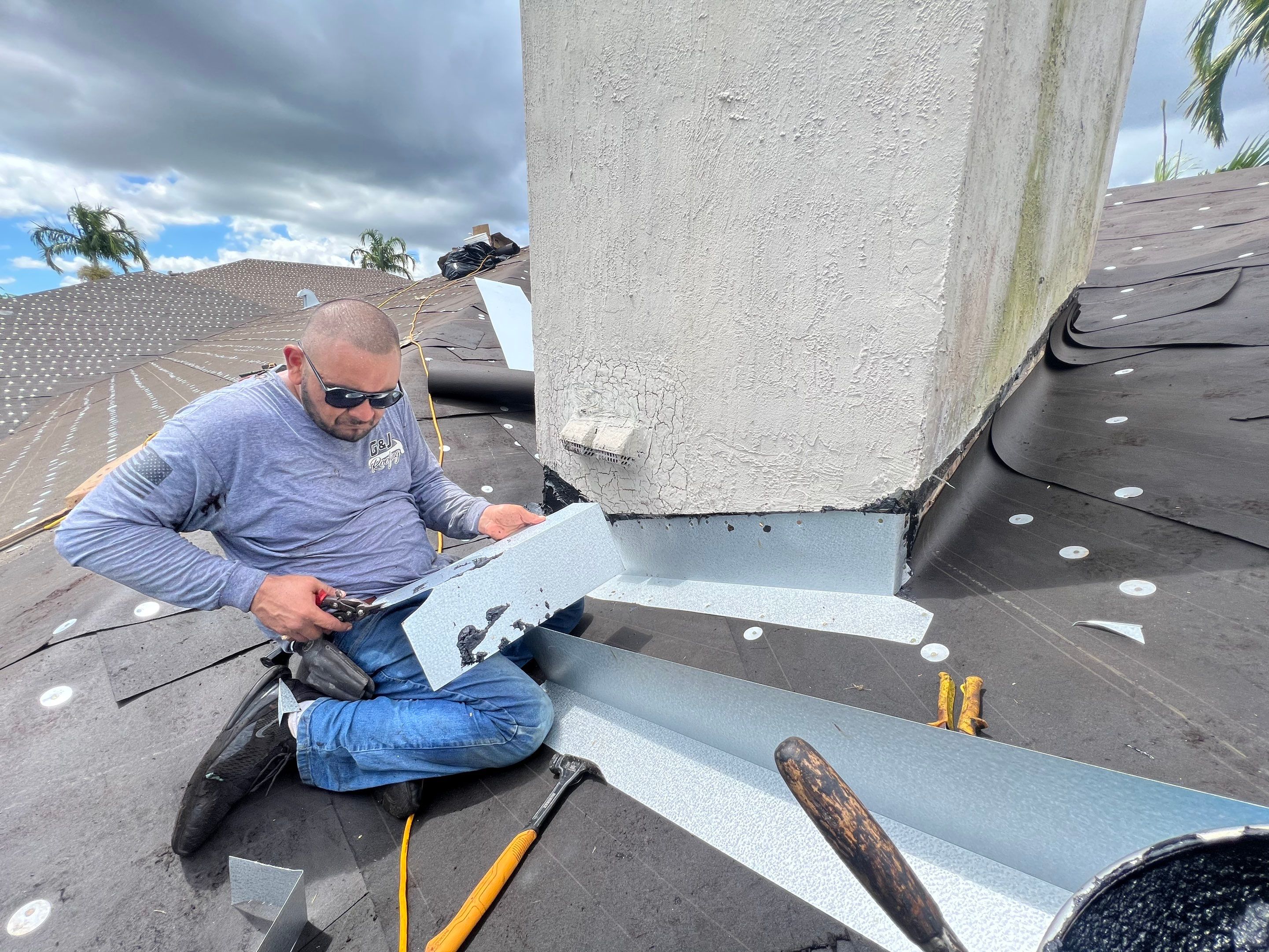 Peppertree Circle West, Davie, FL by G&J Roofing 