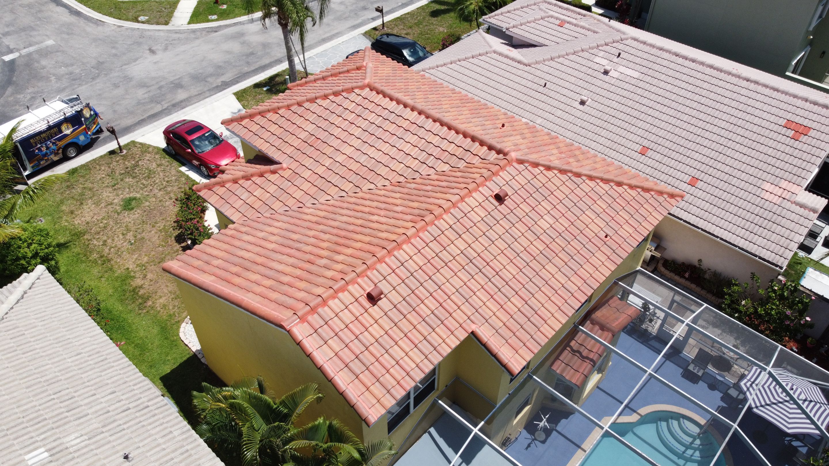 Residential Roofing Installation using WestLake Roofing Tile by BLUES BROTHERS ROOFING