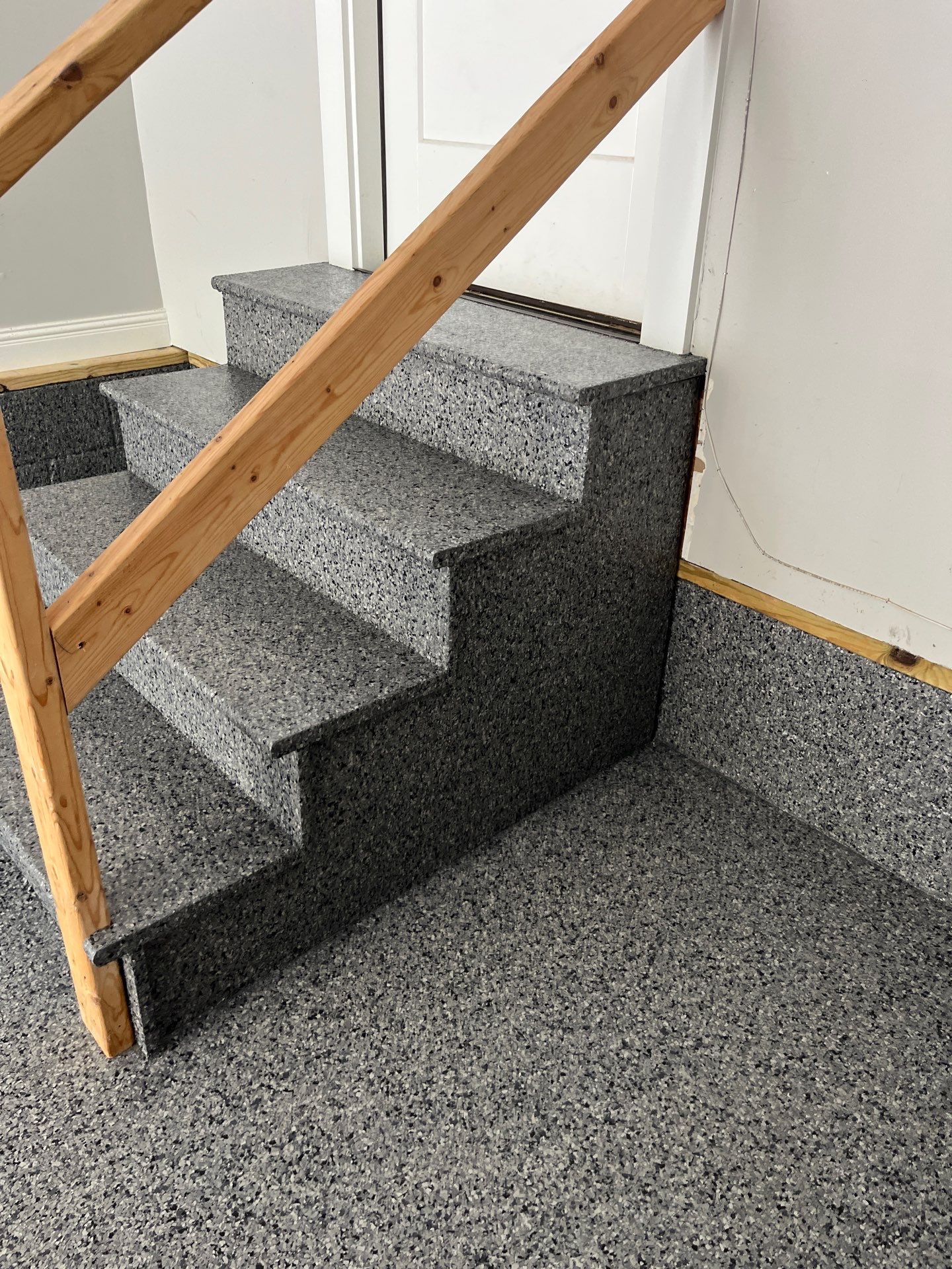 Garage Floor Coating using Nightfall by My Garage Floor Guys