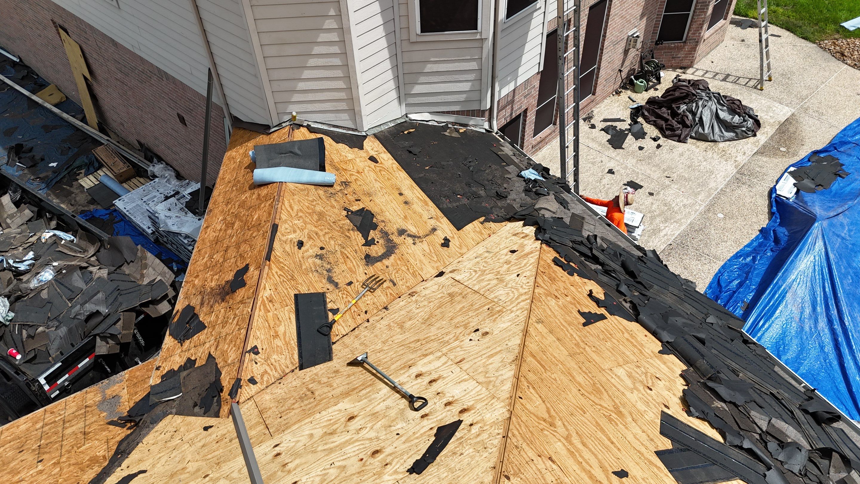 Residential Roofing Installation using IKO Nordic in Cypress by Core Four Roofing