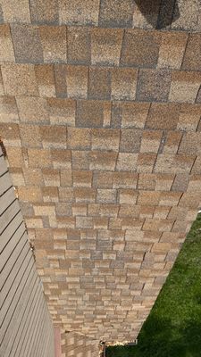 Turtle Shell gutter protection installation in Naperville, IL 60563, photograph 28