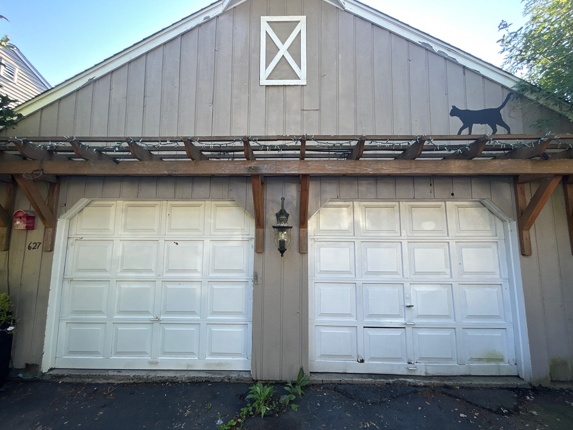 Amarr Olympus Garage Door Transformation  by DiGiorgi Roofing and Siding Inc