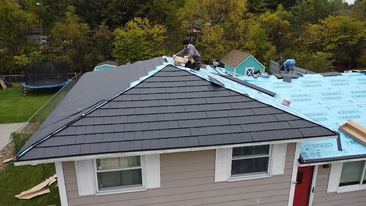 Mishawaka Indiana Metal Slate Roof Installation – Residential Upgrade by 4Ever Metal Roofing