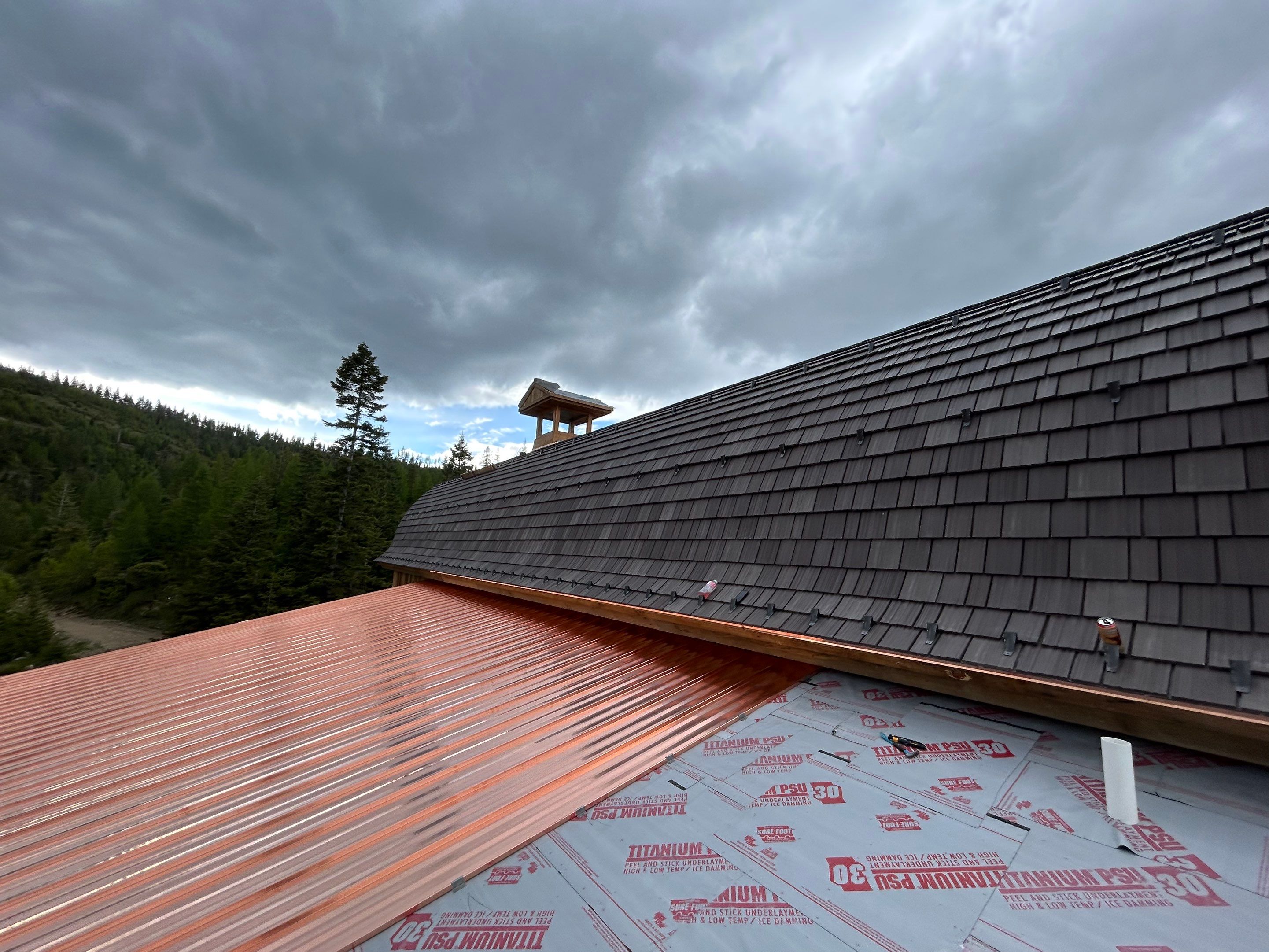 Horse Barn Install  by Montana Roofing Solutions