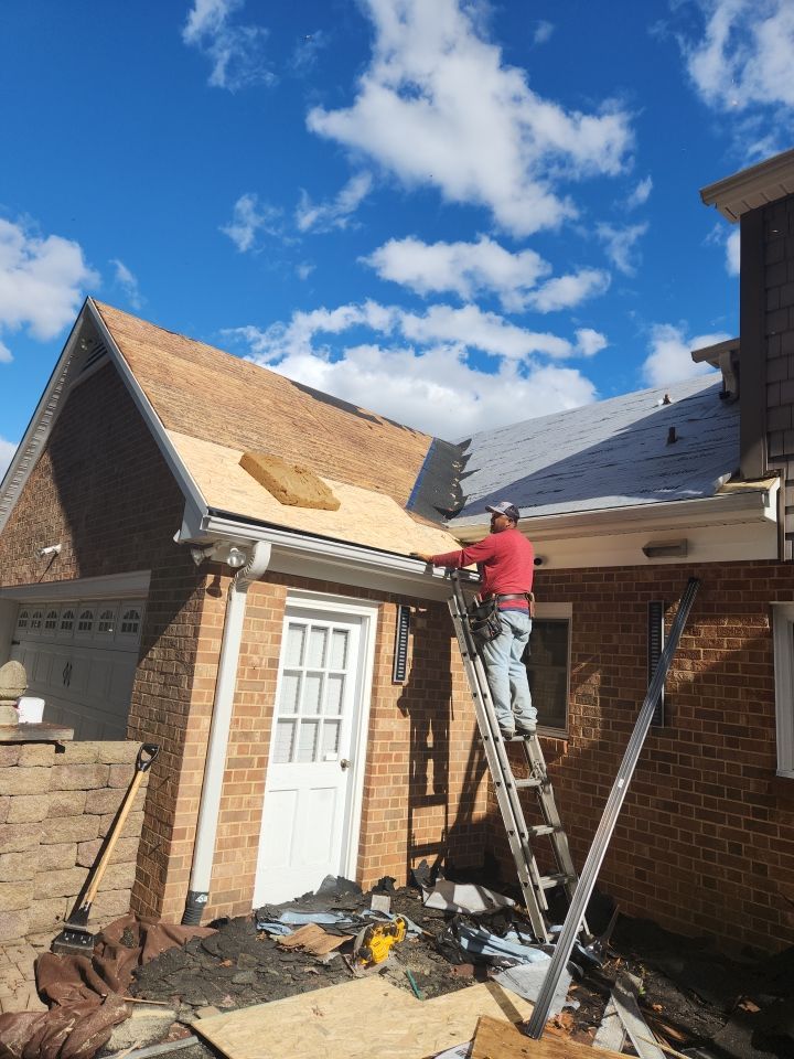 New Roof and 6 inch Gutters by Just In Time Roofing and Restoration