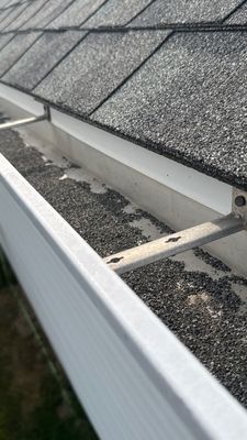 Turtle Shell gutter protection installation in Huntley, IL 60142, photograph 6
