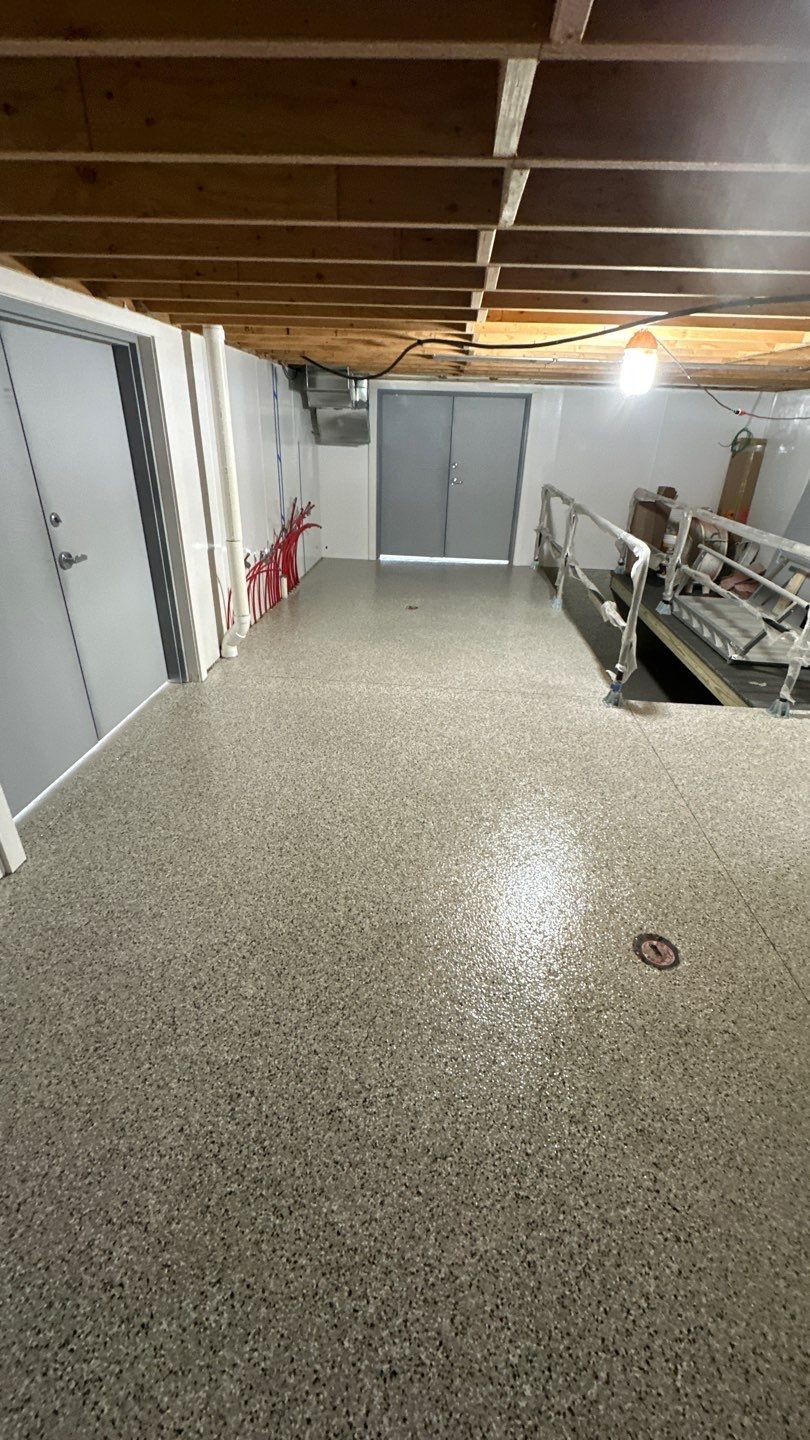 Mechanical Room Project in Pittsburgh by Floors in a Day, Inc