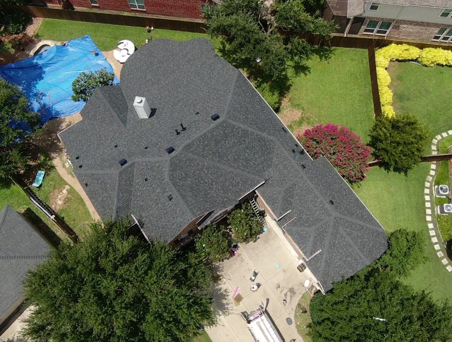 Residential Roof Replacement in Keller TX by Becker Roofing and Exteriors
