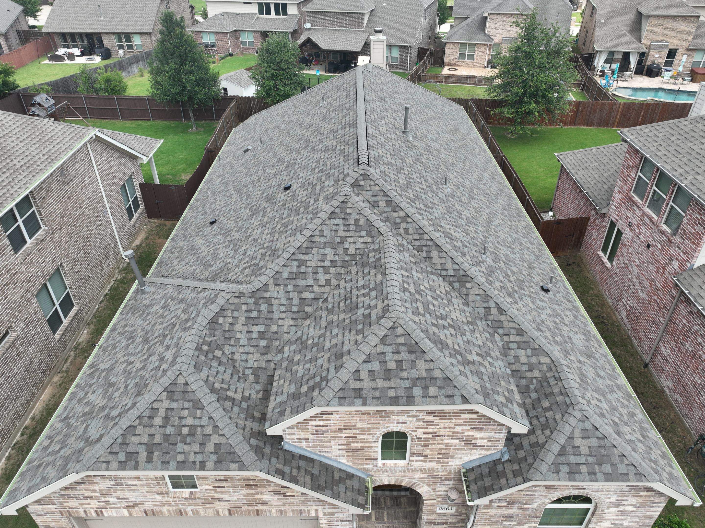Residential Roofing Installation using CertainTeed Landmark MaxDef Weathered Wood by OneSource Roofing and Restoration