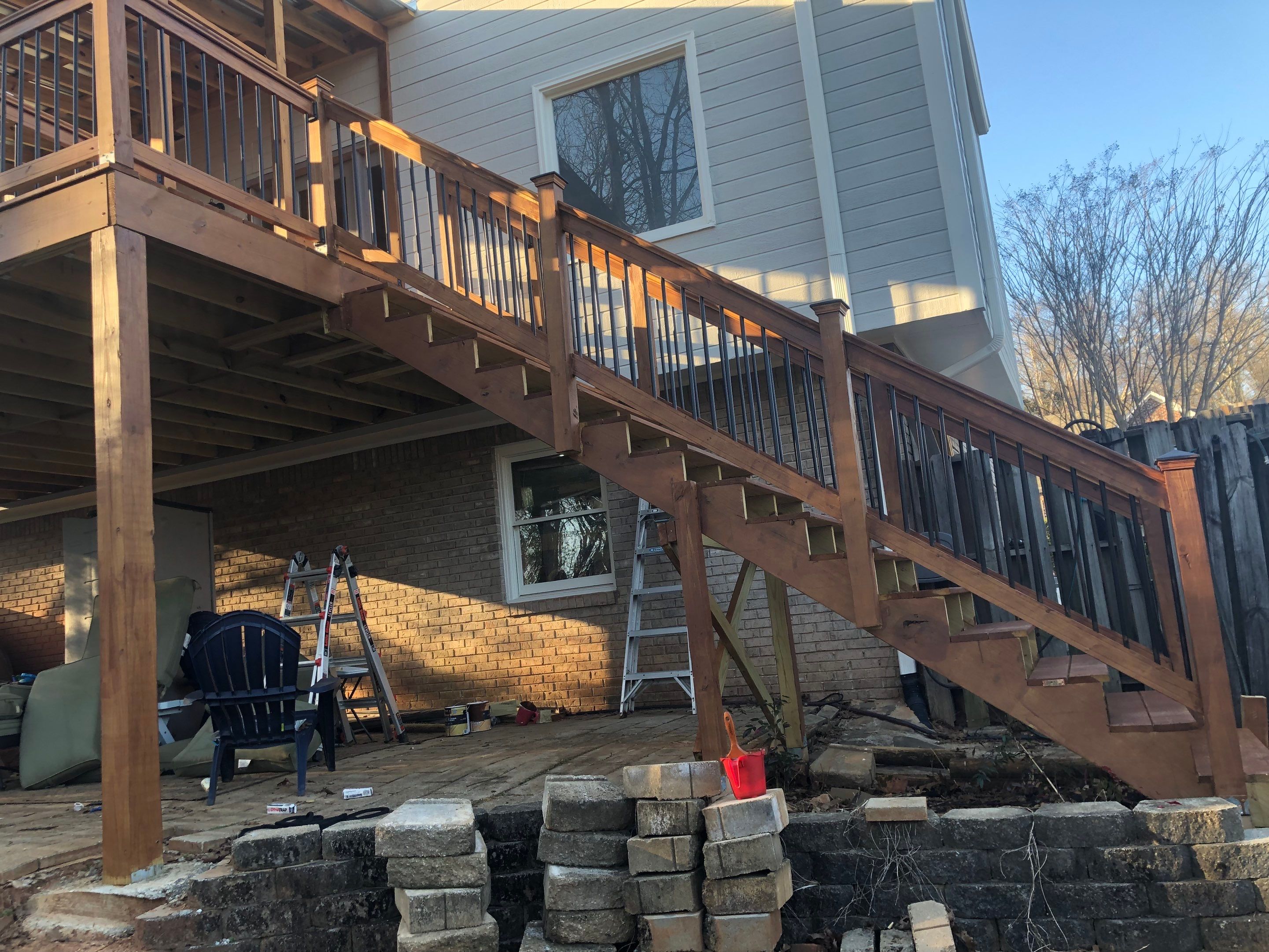 Balmoral Estates Screened Deck  by Pillar and Pine